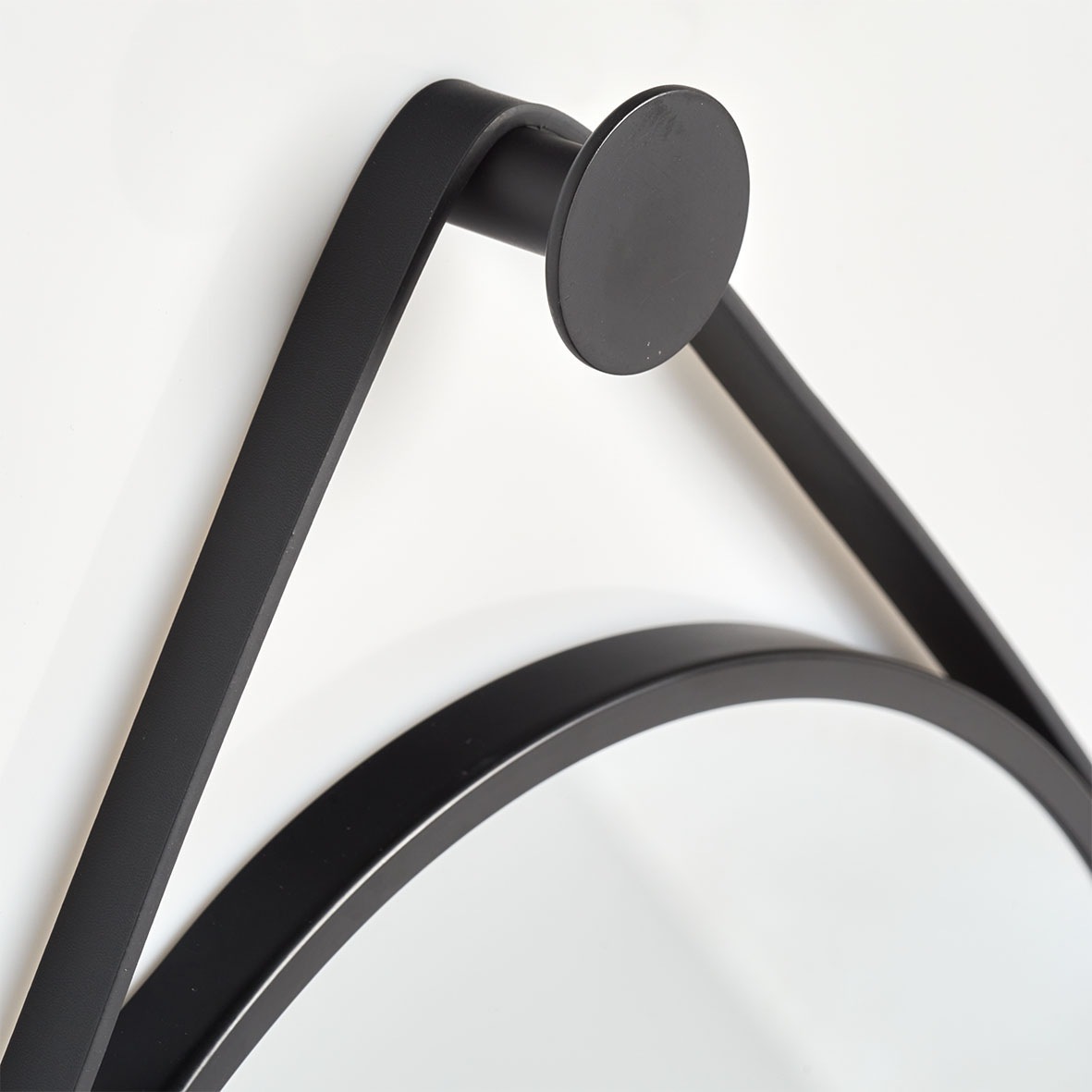 Zeller Present Dekospiegel "Wandspiegel, Metall/Kunststoff, schwarz", (1 St günstig online kaufen