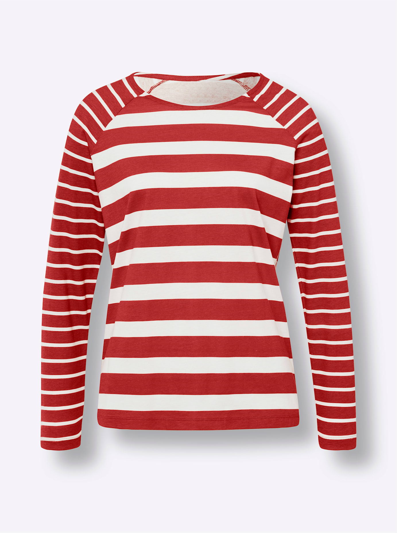 Thumbnail - Classic Basics Langarmshirt "Streifenshirt" 1 Stk. tlg.