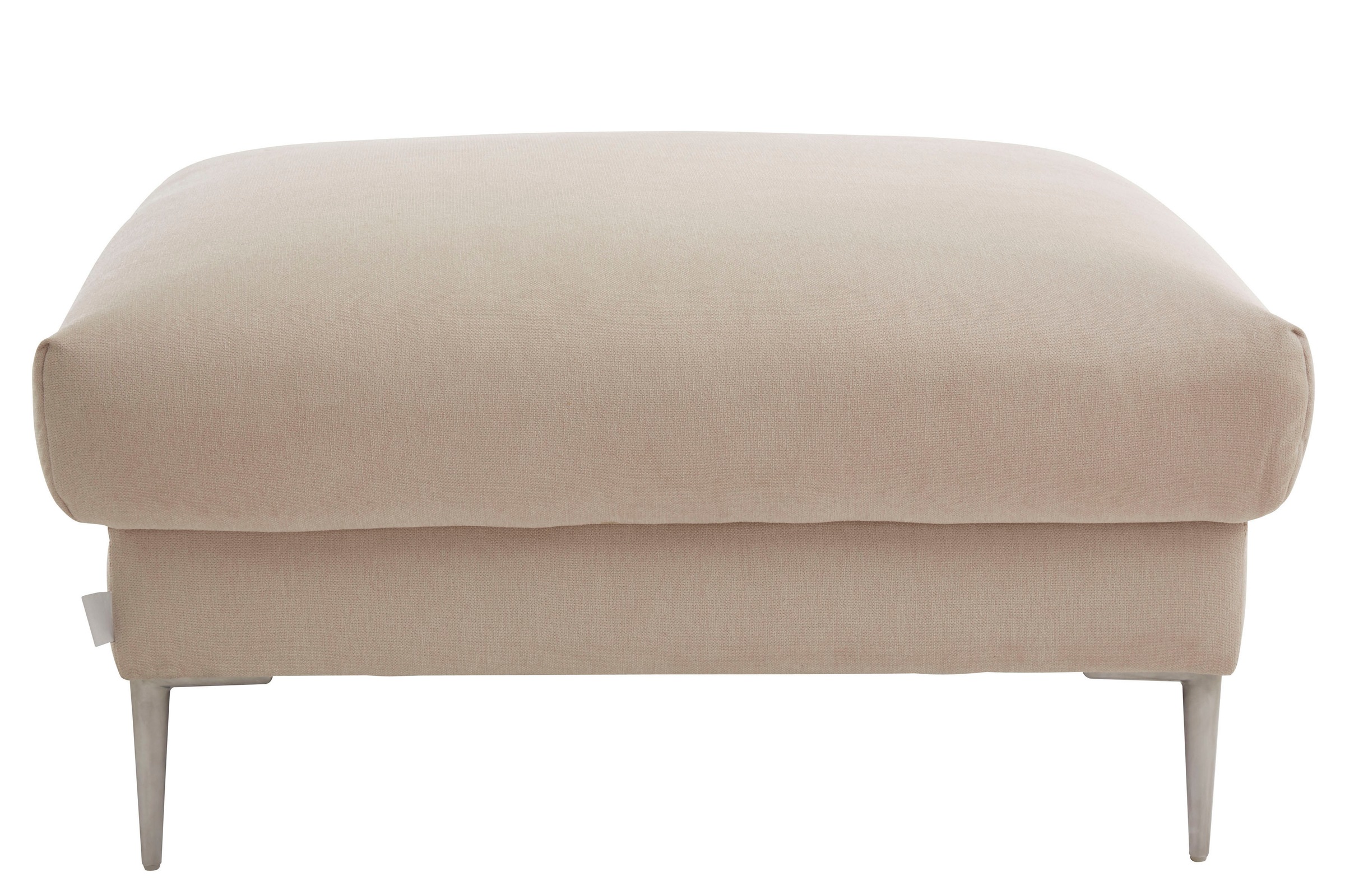 Thumbnail - TRENDMANUFAKTUR Hocker "Lille, elegant und bequem durch Komfortsitzhöhe 46cm, hoher Fuß"