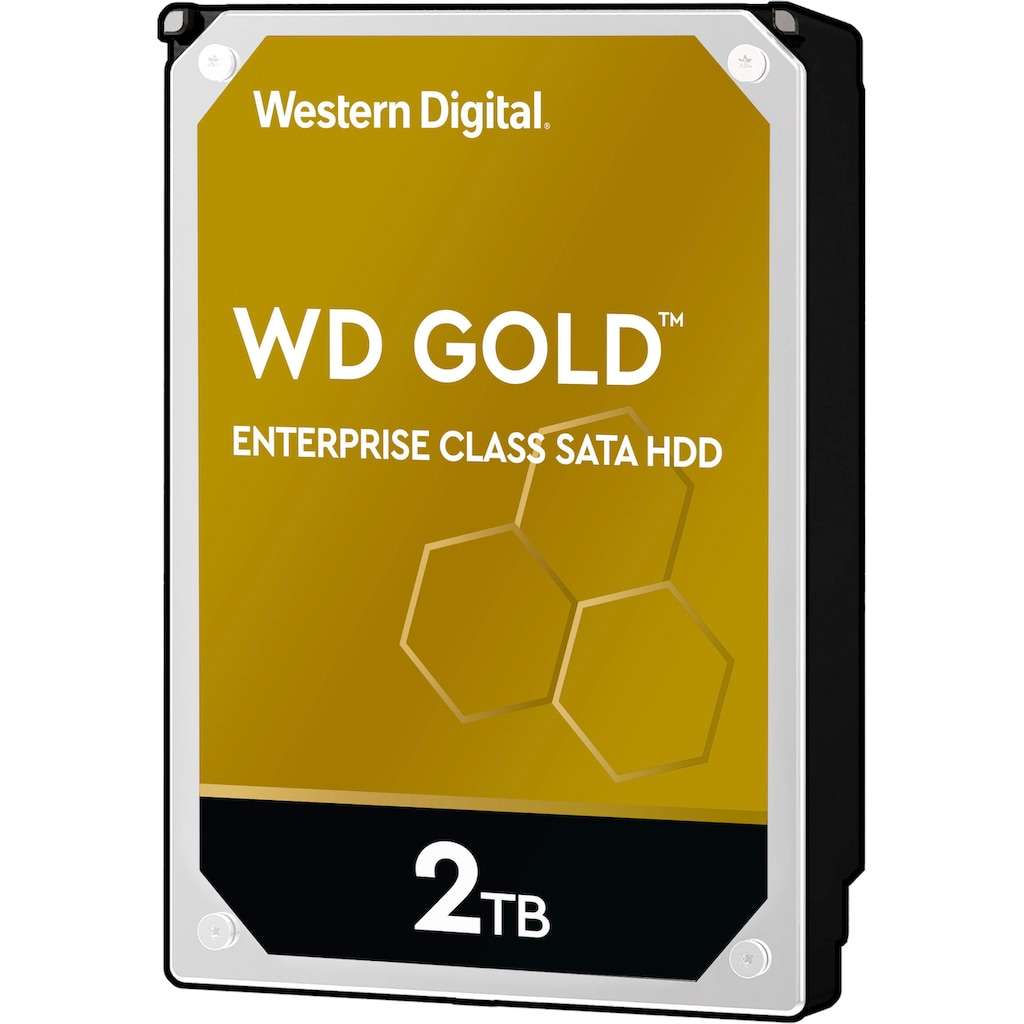 Western Digital HDD-Festplatte »WD Gold«, 3,5 Zoll, Anschluss SATA, SATA Enterprise-Klasse, Bulk