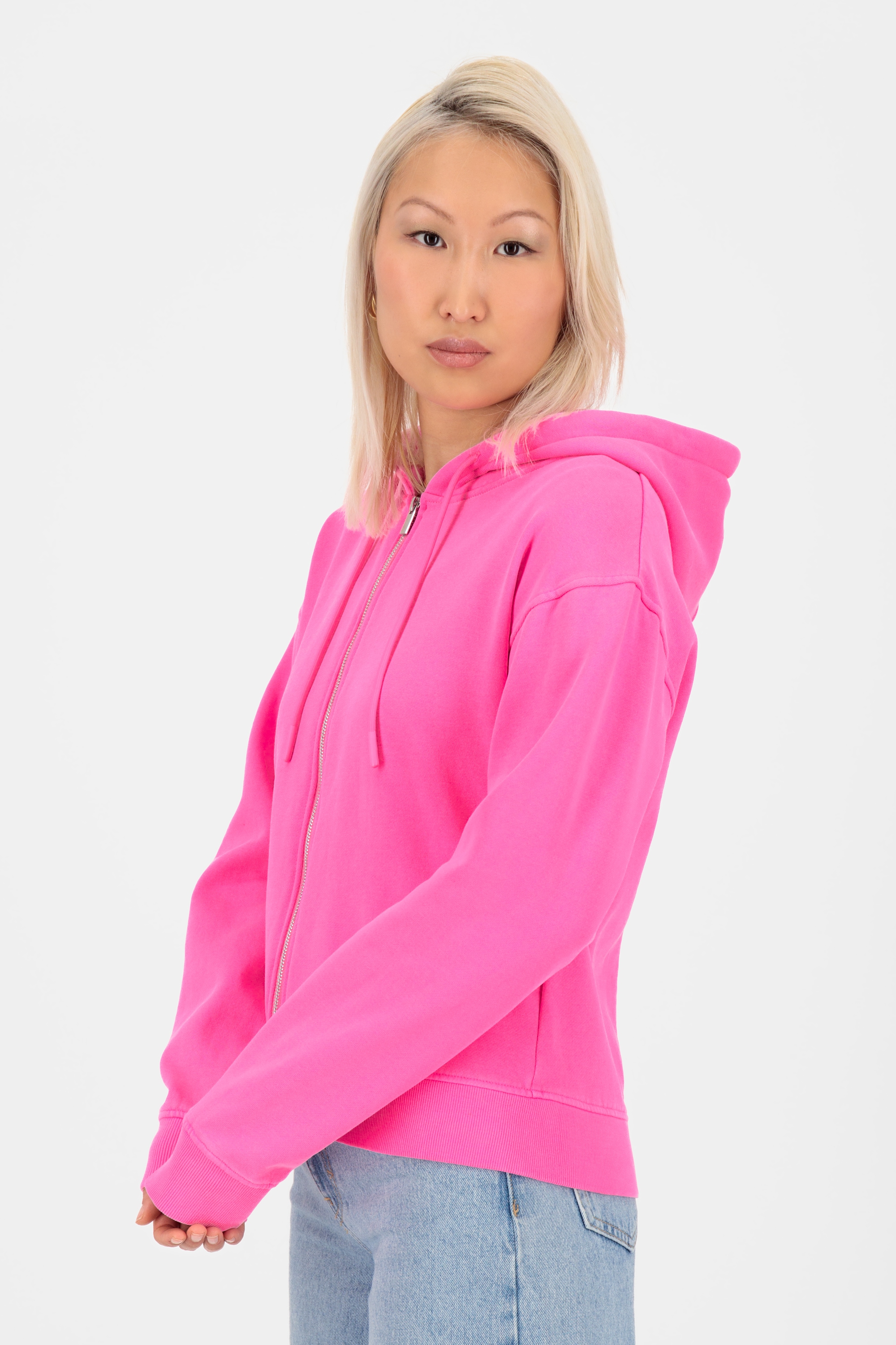Alife & Kickin Sweatjacke »Damen RanaAK A«, Hoodie mit Reißverschluss und Kapuze, Kapuzensweatjacke
