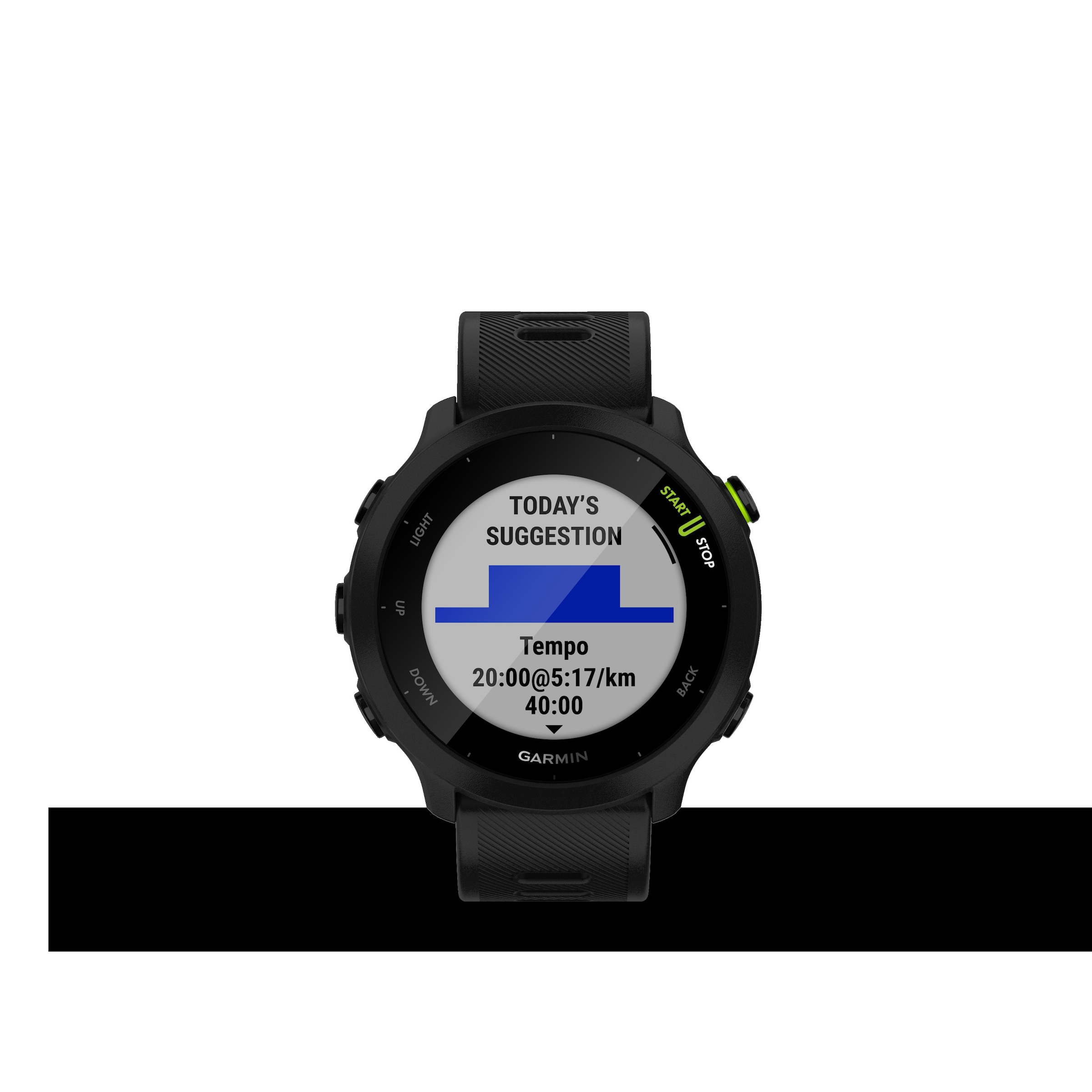 Garmin Smartwatch »FORERUNNER 55 Multisport-«, (Garmin GPS-Laufuhr)