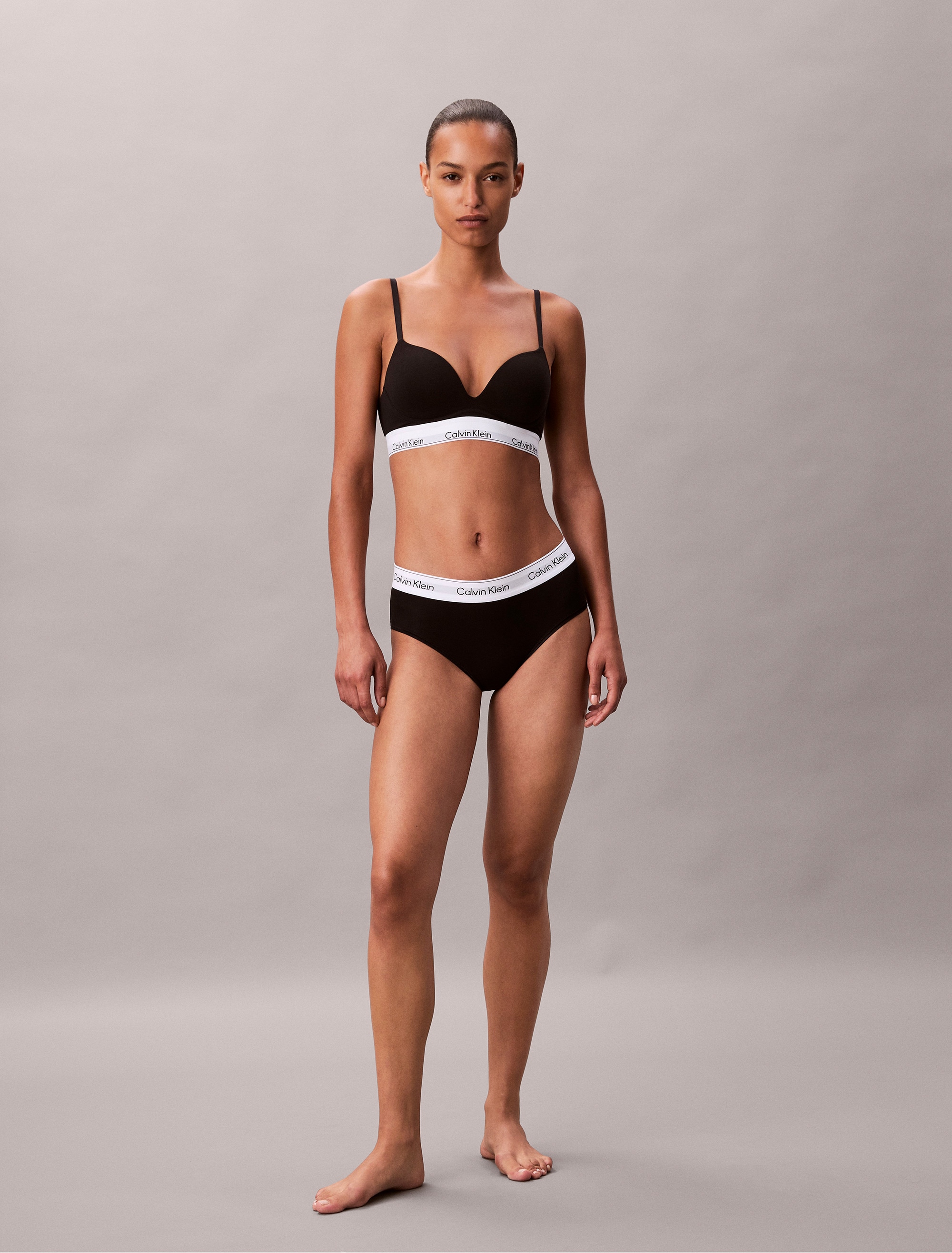 Calvin Klein Underwear Push-up-BH »PLUNGE PUSH UP«, mit Logobund