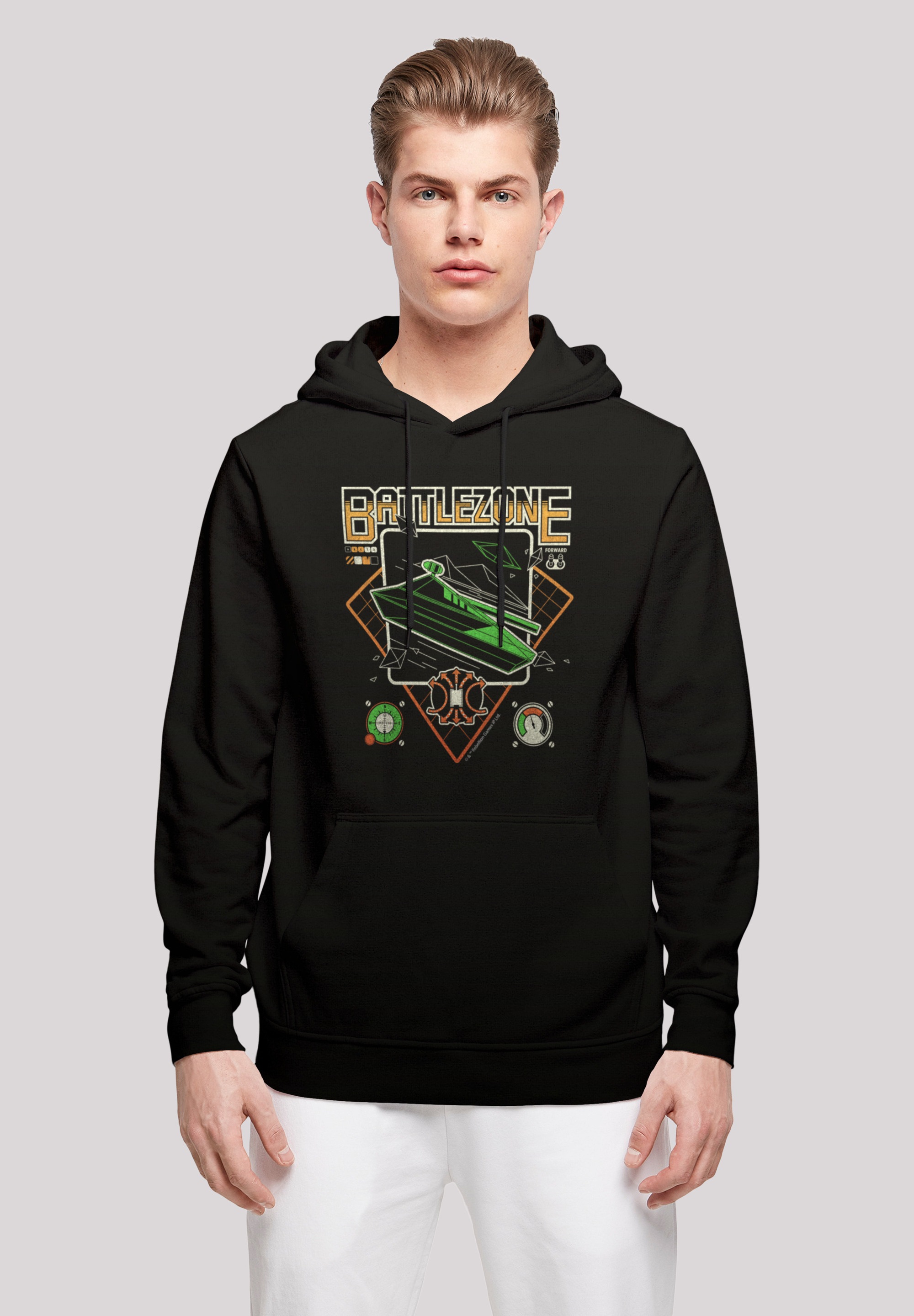 F4NT4STIC Kapuzenpullover "Retro Gaming BATTLEZONE", Print günstig online kaufen