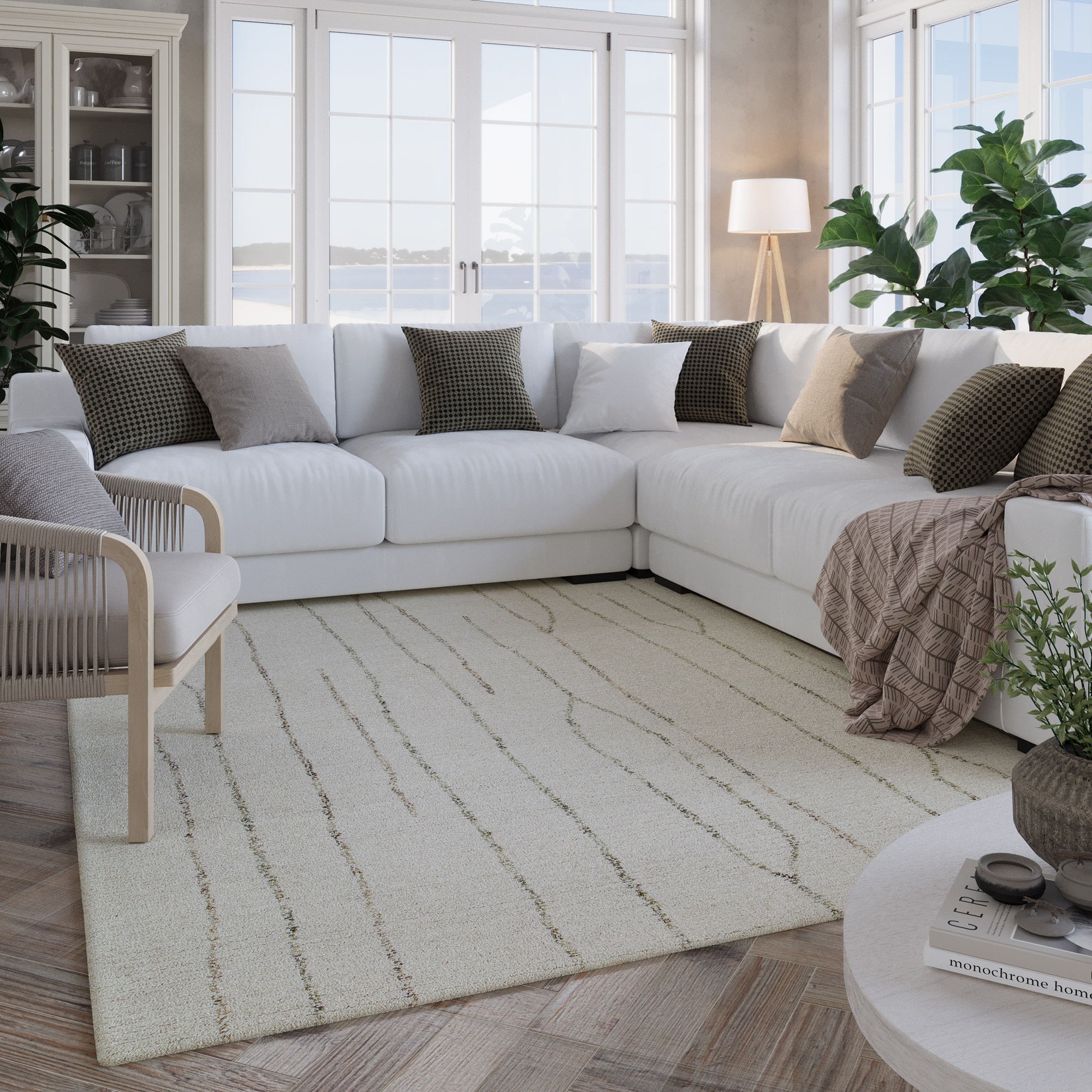 Wecon home Wollteppich "Hamptons THIRTYNINE" rechteckig 10 mm Höhe Läufer, günstig online kaufen