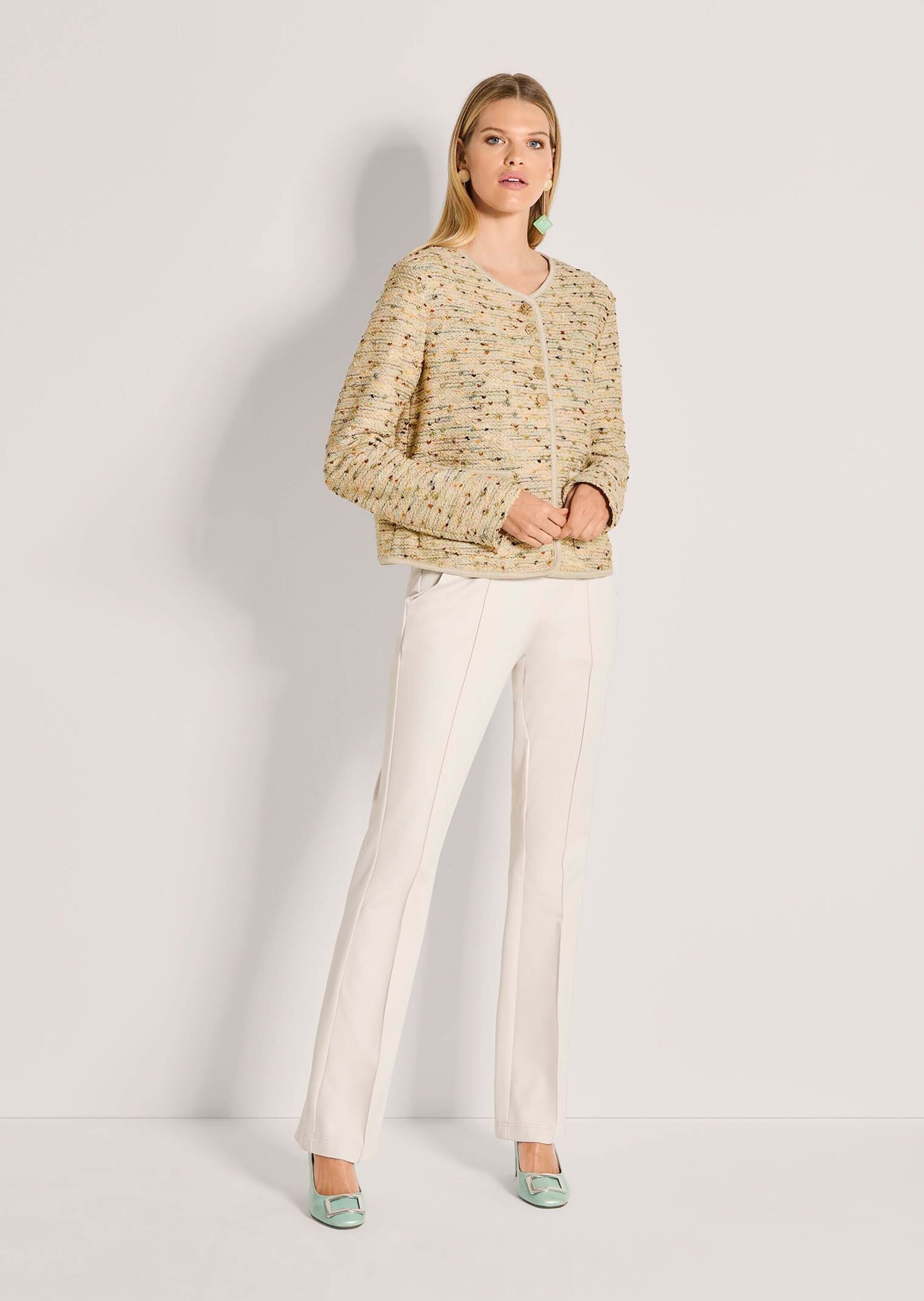 MADELEINE Jackenblazer »Blazer Tweed-Blazer im Couture-Look«