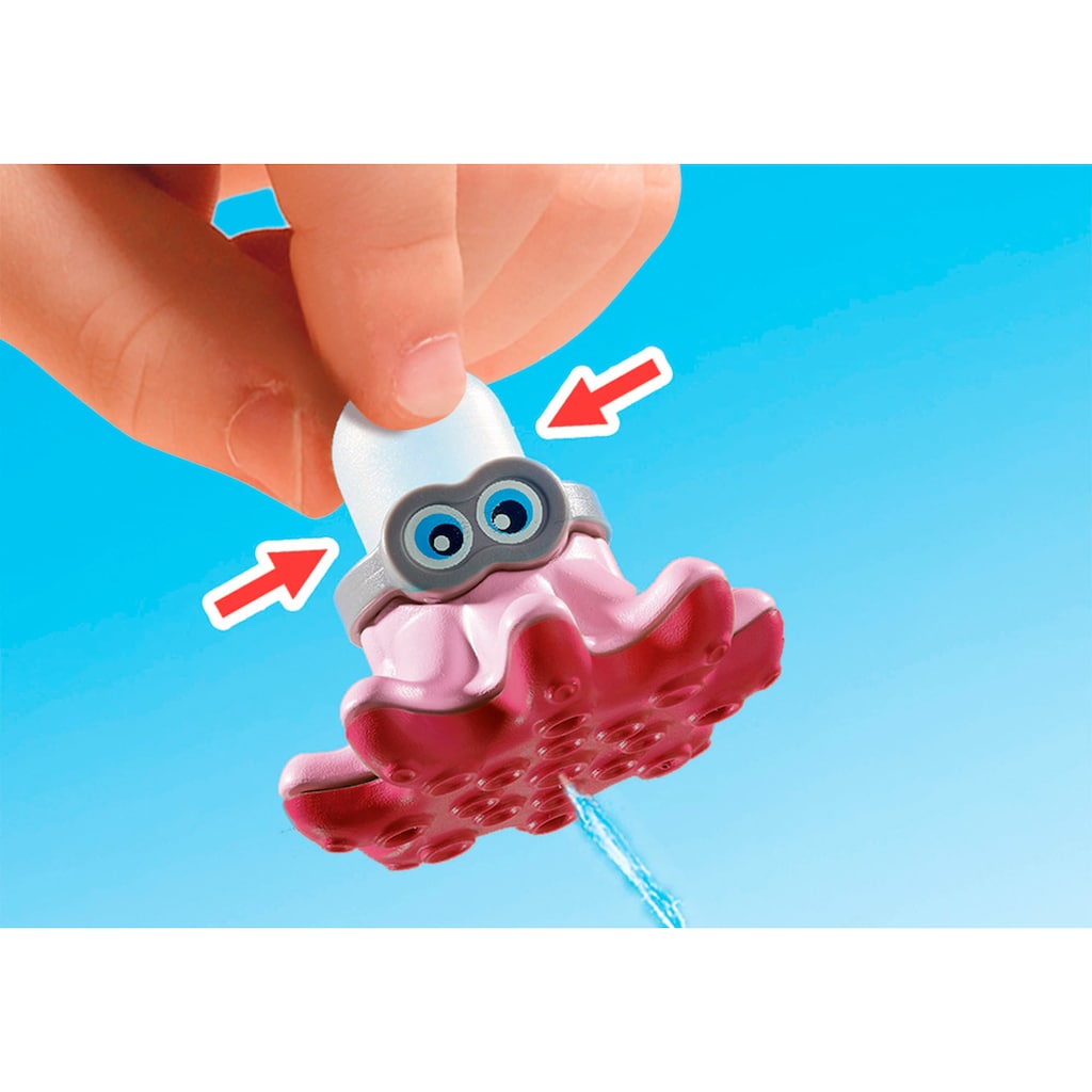 Playmobil® Konstruktions-Spielset »Kinderbecken mit Whirlpool (71529), My Life«, (53 St.)