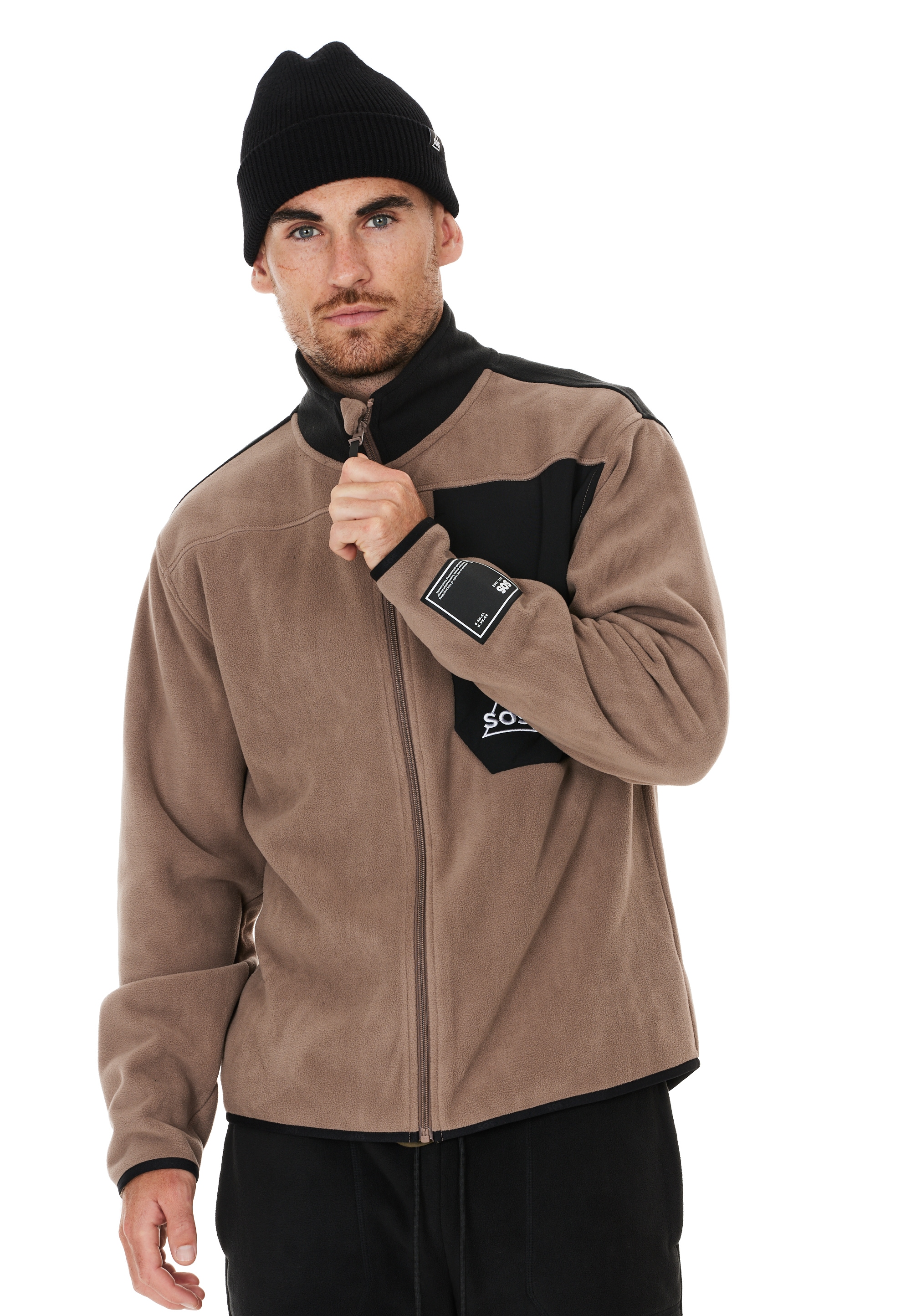 SOS Fleecejacke "Garmisch", mit recyceltem Polyester günstig online kaufen