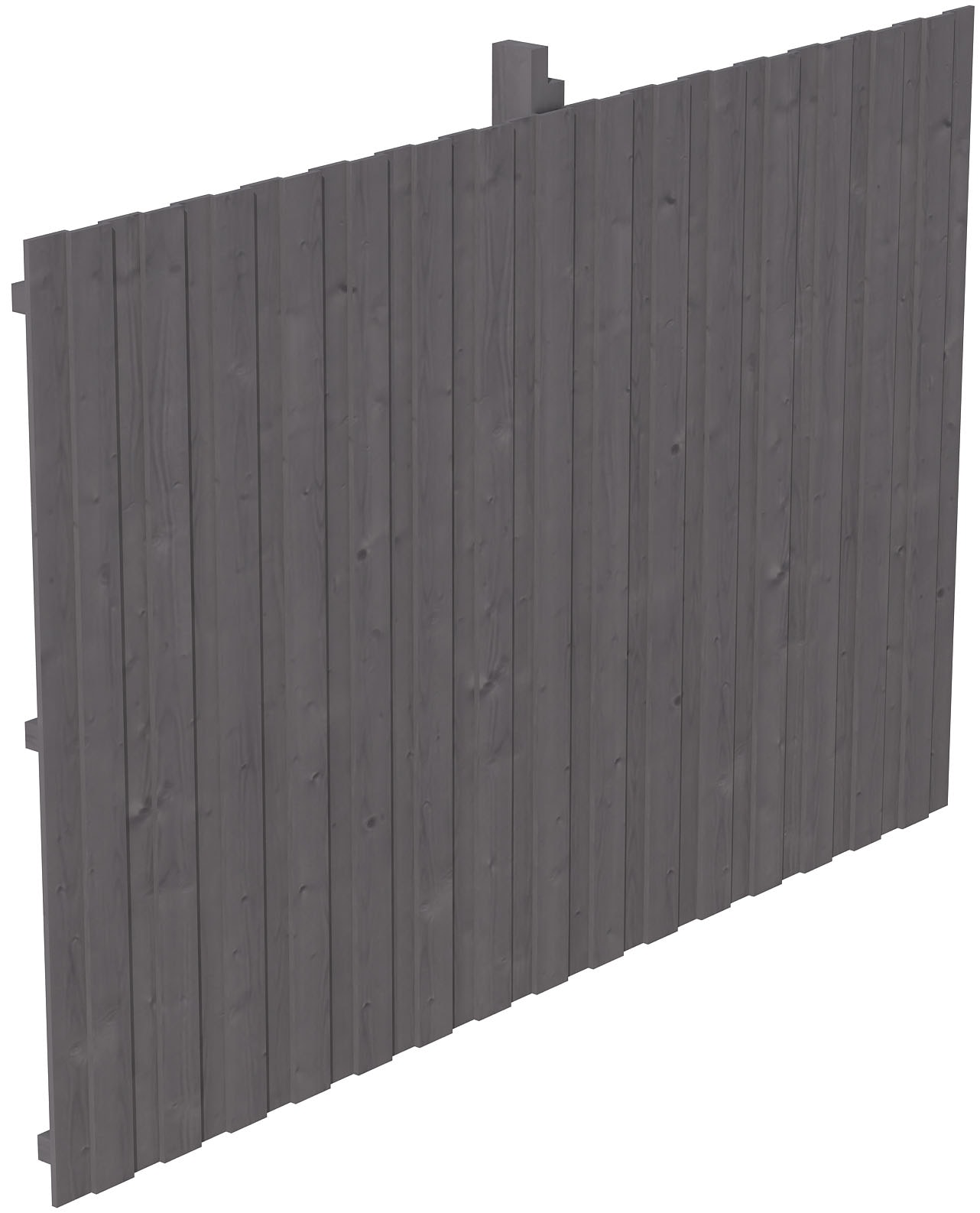 Skan Holz Rückwand Deckelschalung 341 x 220 cm Fichte Schiefergrau günstig online kaufen