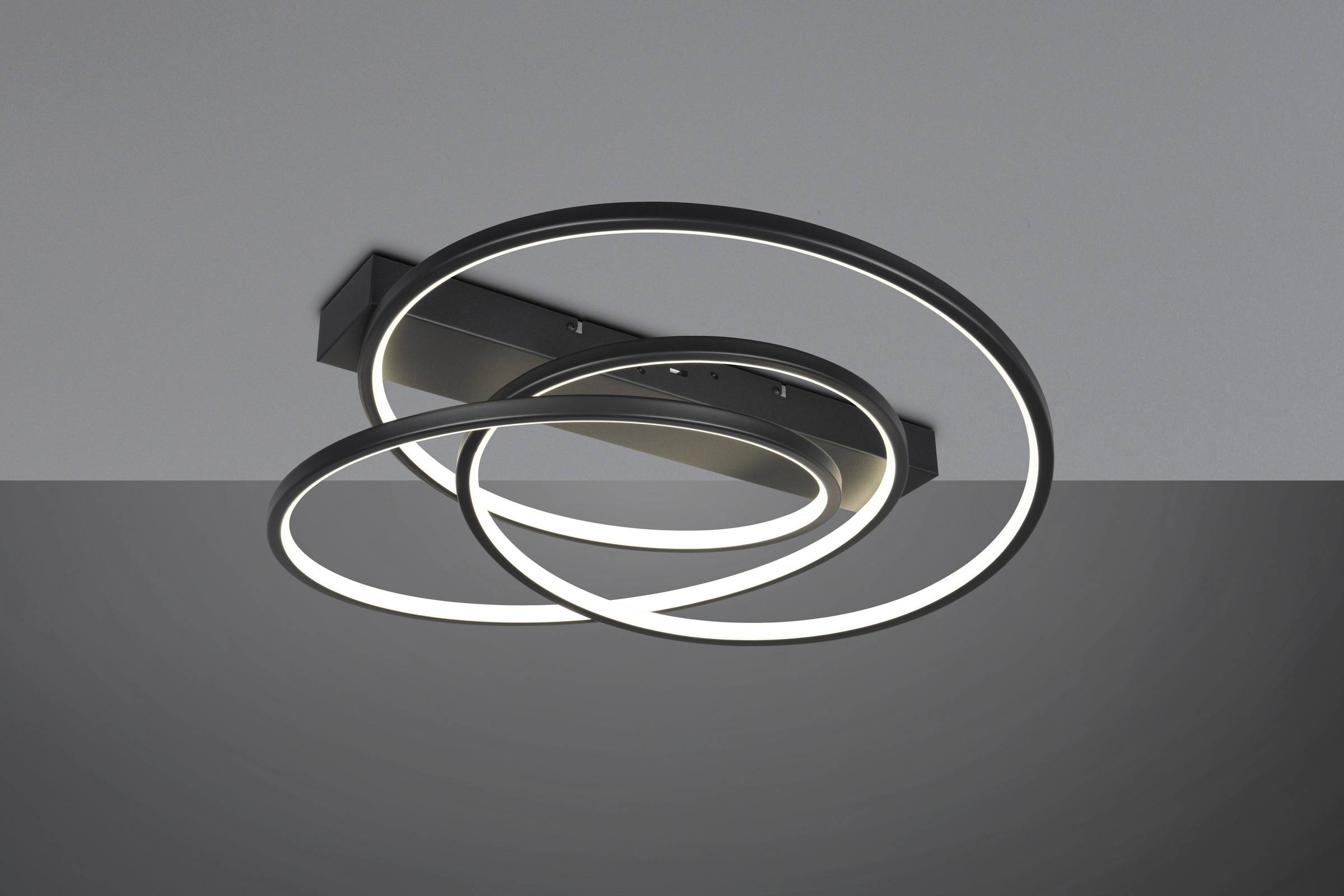 TRIO Leuchten LED Deckenleuchte »DARVIN, LED Deckenlampe 34W 4500 Lumen, dimmbar Lichtfarbe einstellbar«, 1 flammig, Leuchtmittel LED-Board | LED fest integriert, CCT 2300/3000/4000K warmweiß-kaltweiß, Deckenlampe Büro Wohnzimmer