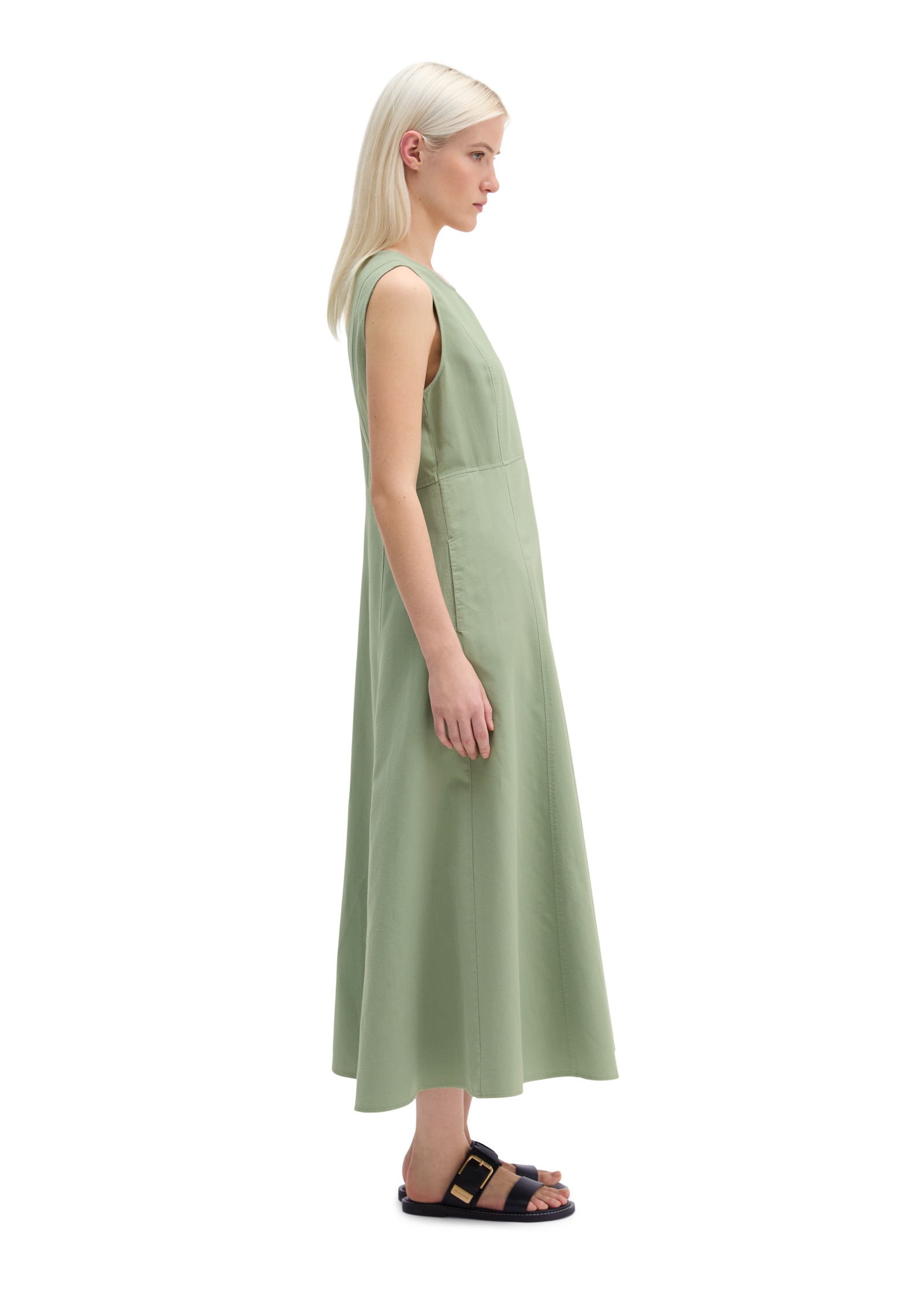 Marc O'Polo Maxikleid »aus Organic-Cotton-Lyocell-Leinen-Mix«