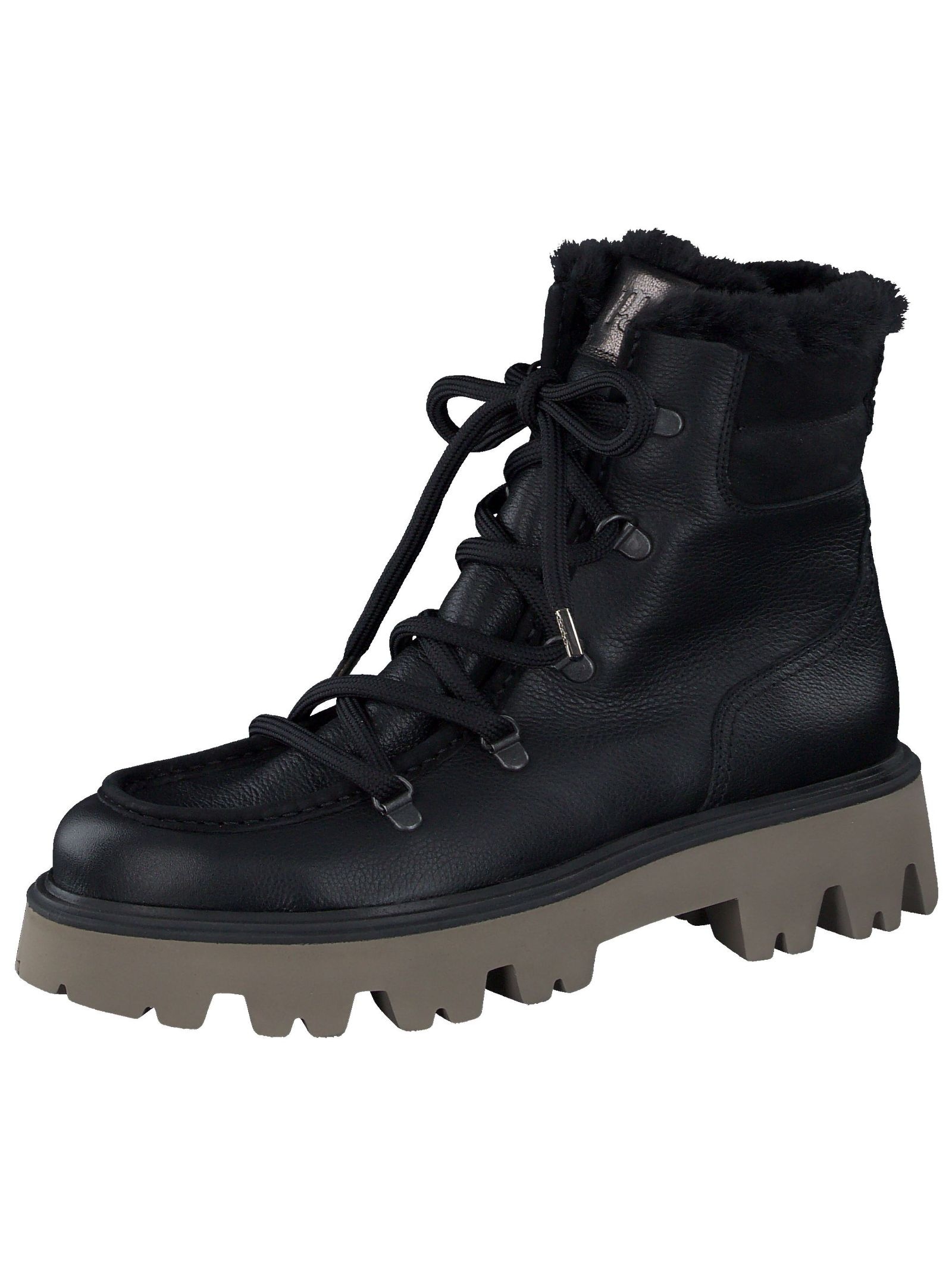 Paul Green Schnürstiefelette "Paul Green Stiefelette Leder" günstig online kaufen