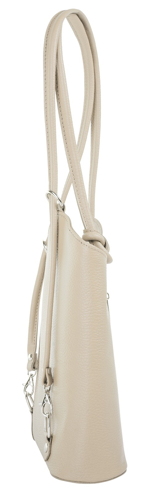 Cluty Cityrucksack, echt Leder, Made in Italy