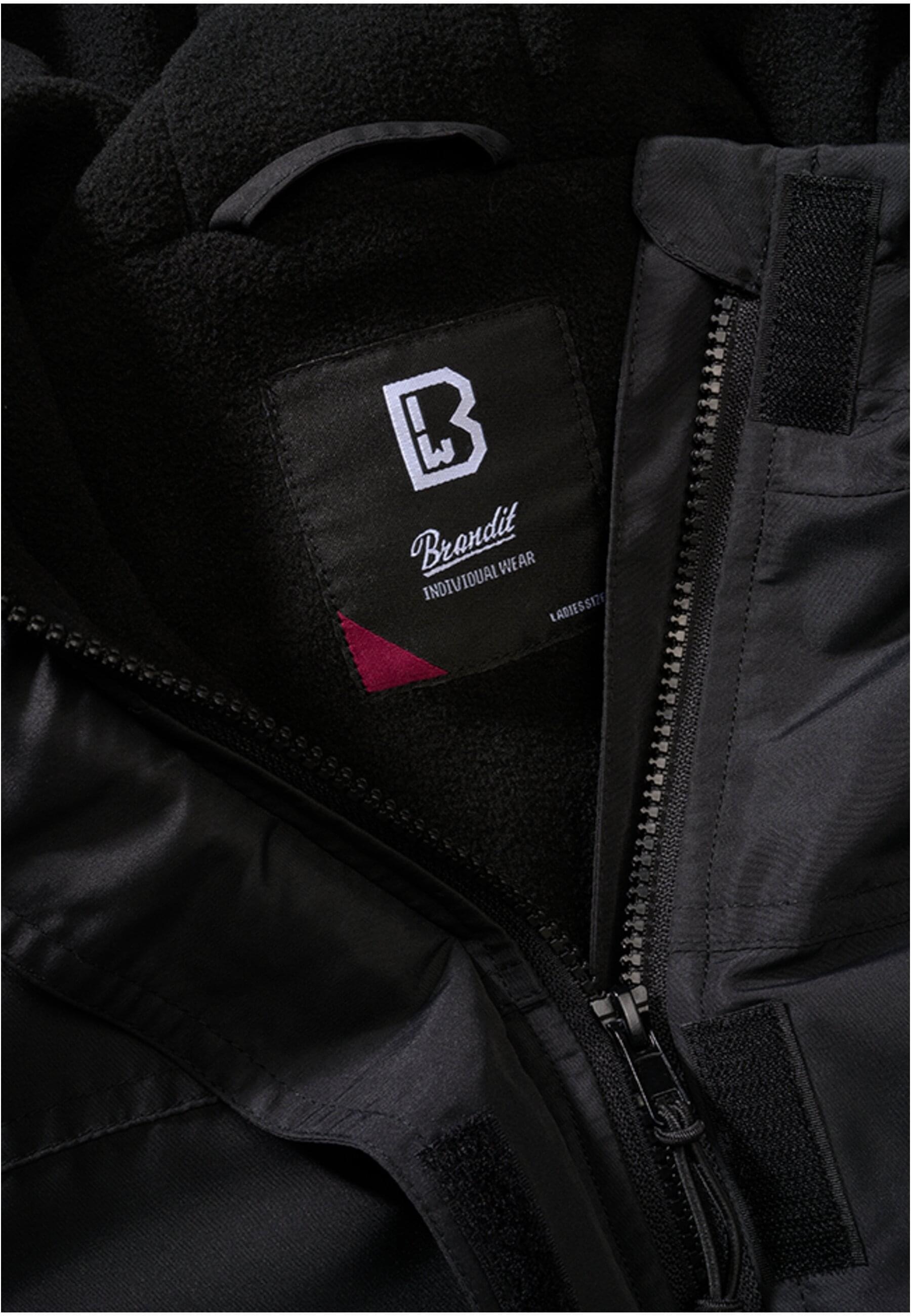 Brandit Allwetterjacke »Brandit Damen Ladies Windbreaker Frontzip«, (1 St.), mit Kapuze