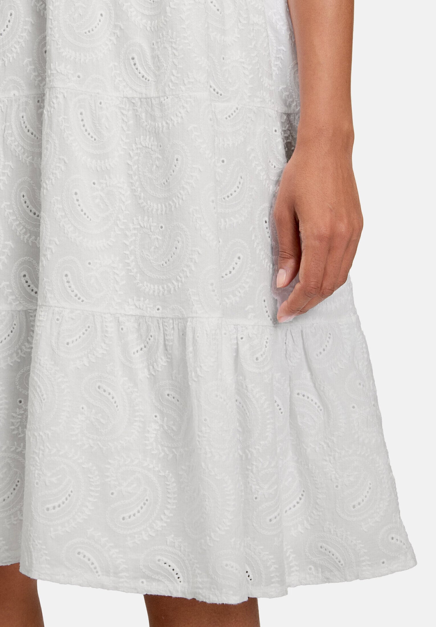 Cartoon Spitzenkleid »Damen mit Lochmuster« Ohne Tasche Design