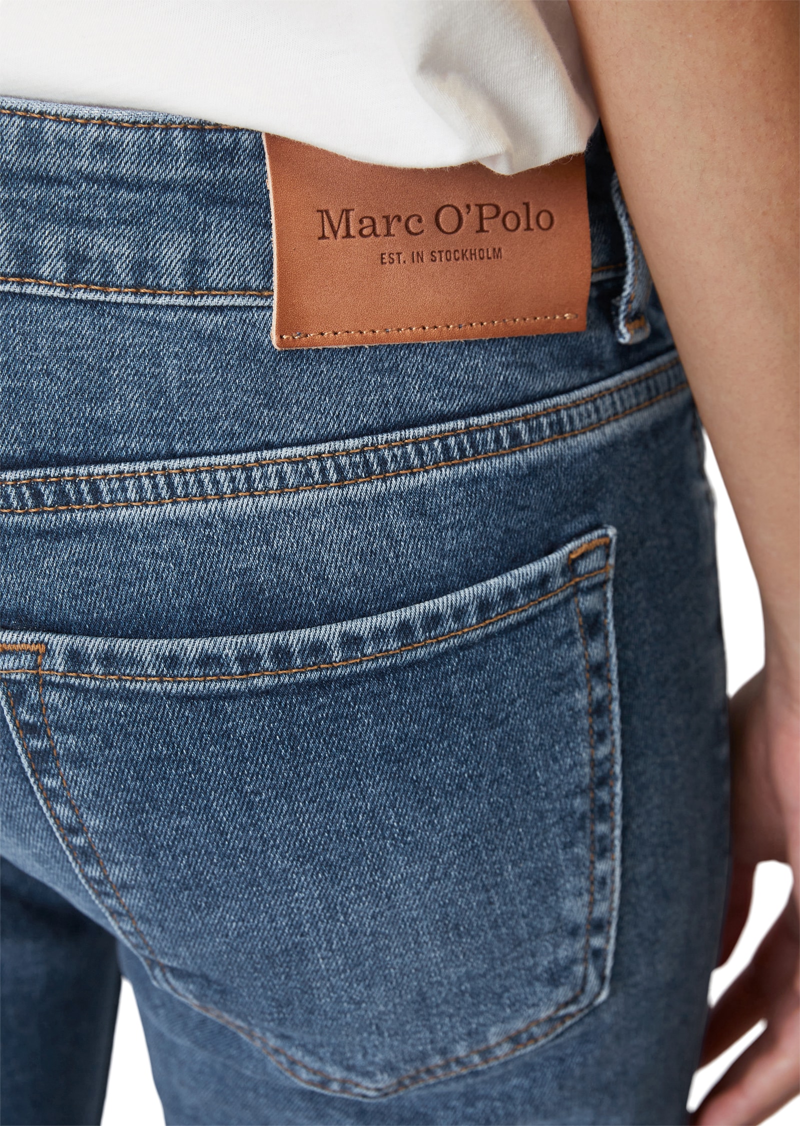 Marc O'Polo 5-Pocket-Jeans »aus Bio-Baumwolle-Mix«