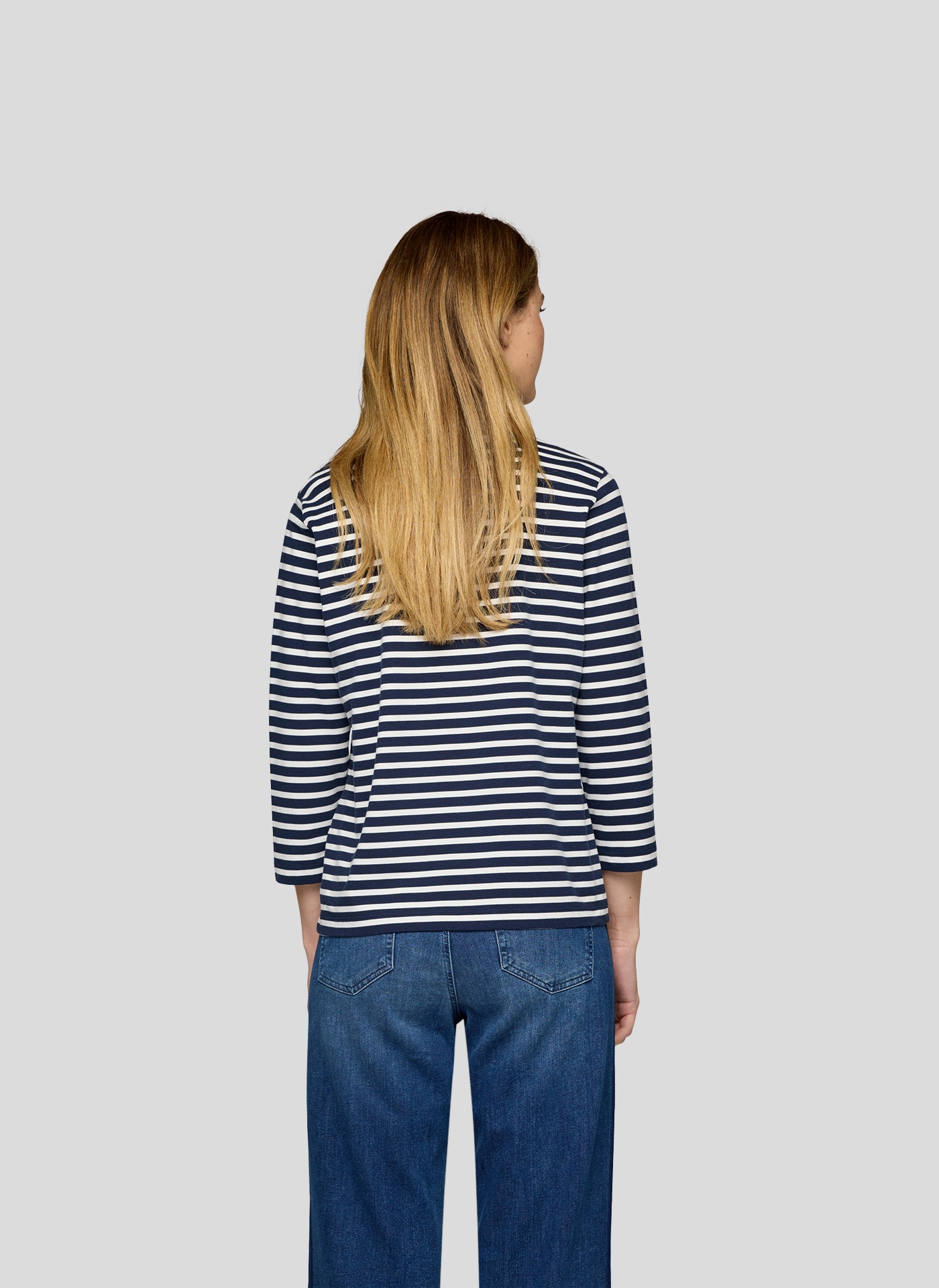 Rabe 3/4-Arm-Shirt, in Streifen-Optik