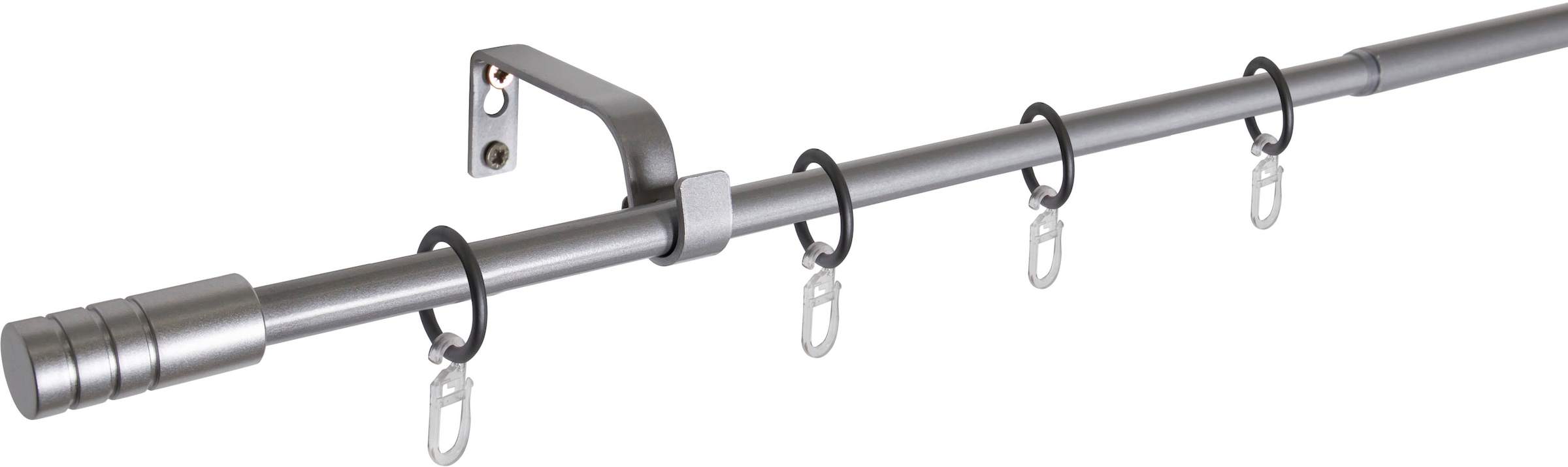 mydeco Gardinenstange »rillcube«, 1 läufig-läufig, ausziehbar