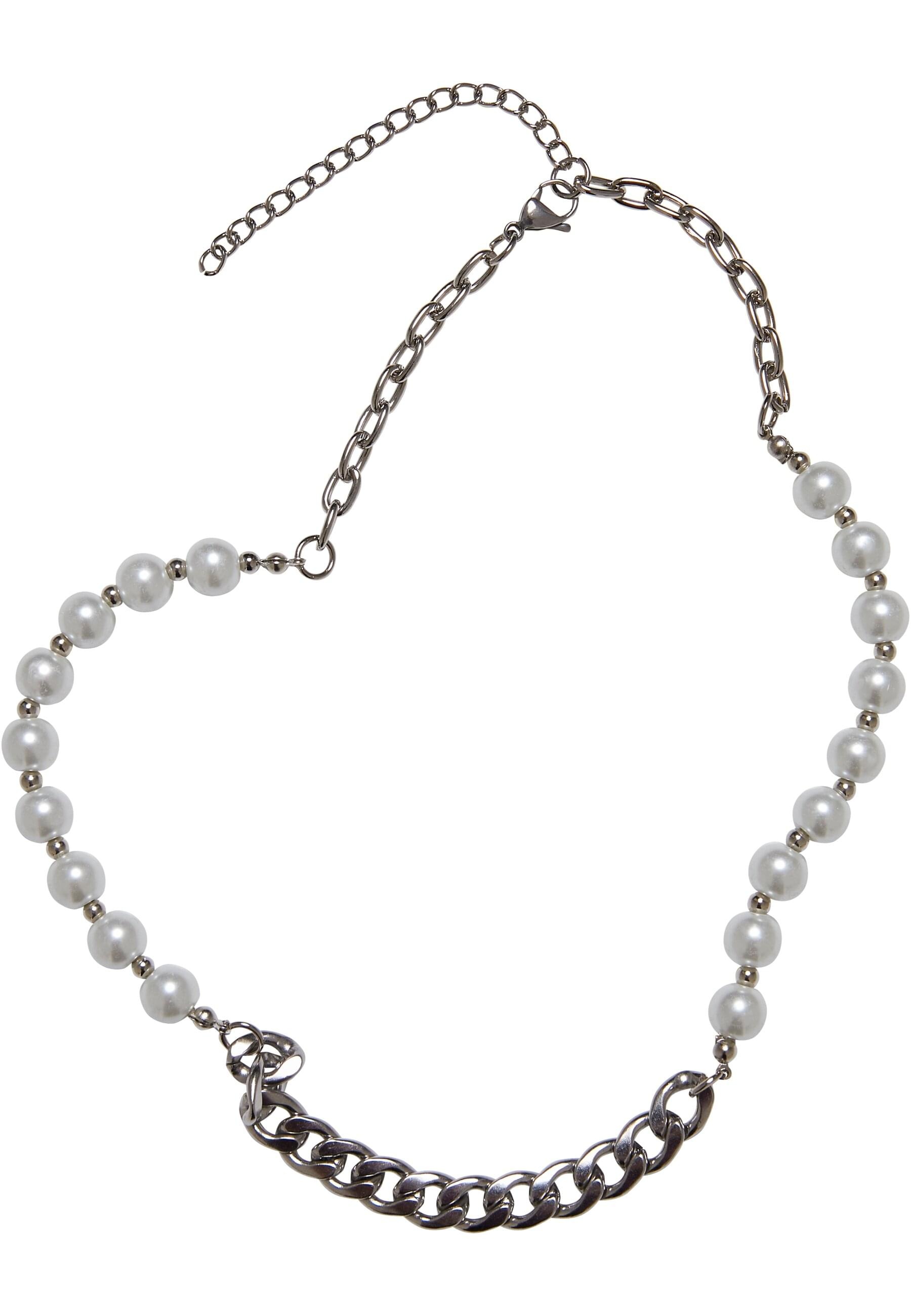 URBAN CLASSICS Halsreif »Urban Classics Unisex Pearl Various Chain Necklace«