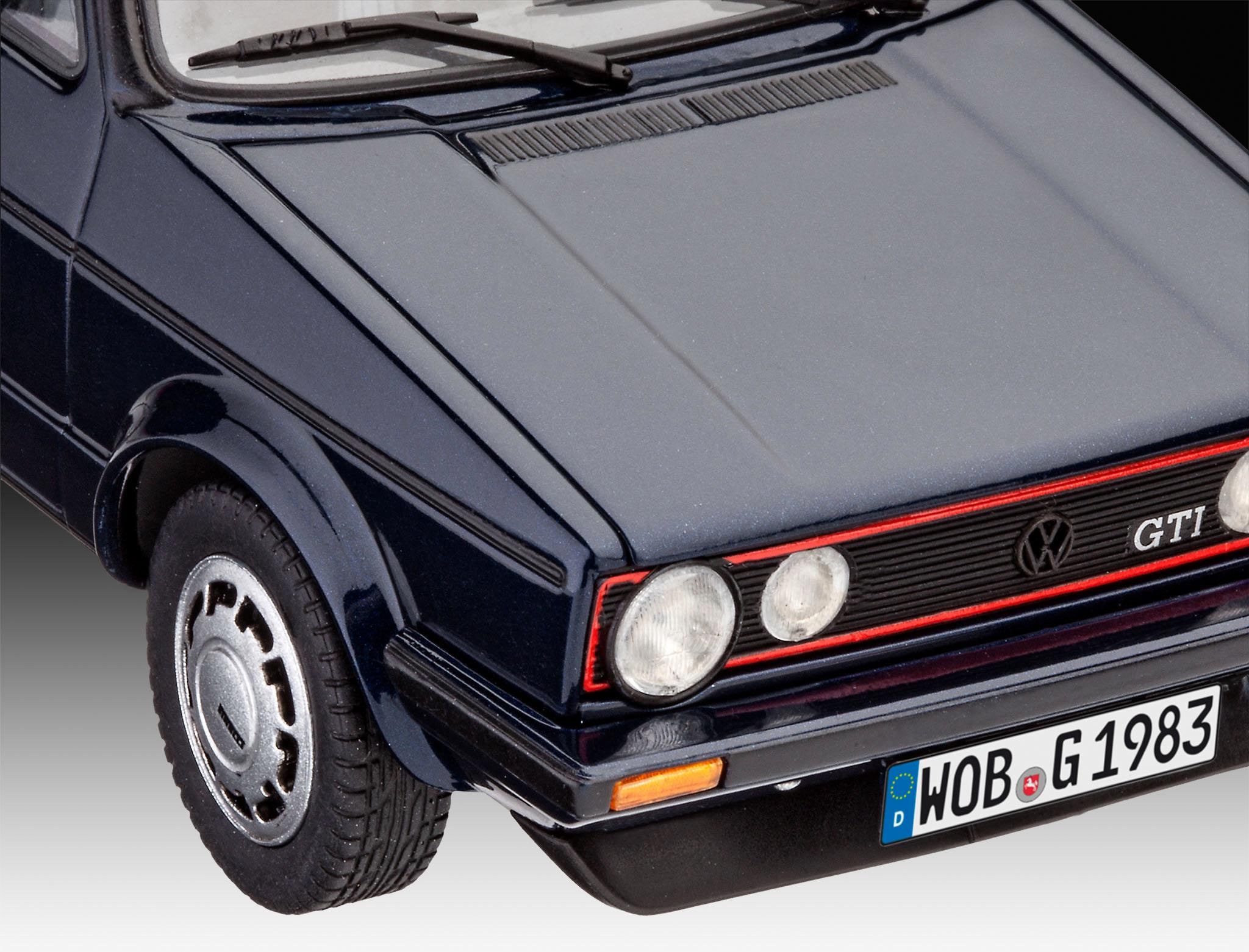 Revell® Modellbausatz »Model Set 35 Jahre VW Golf GTI Pirelli«, (Set), 1:24, Made in Europe
