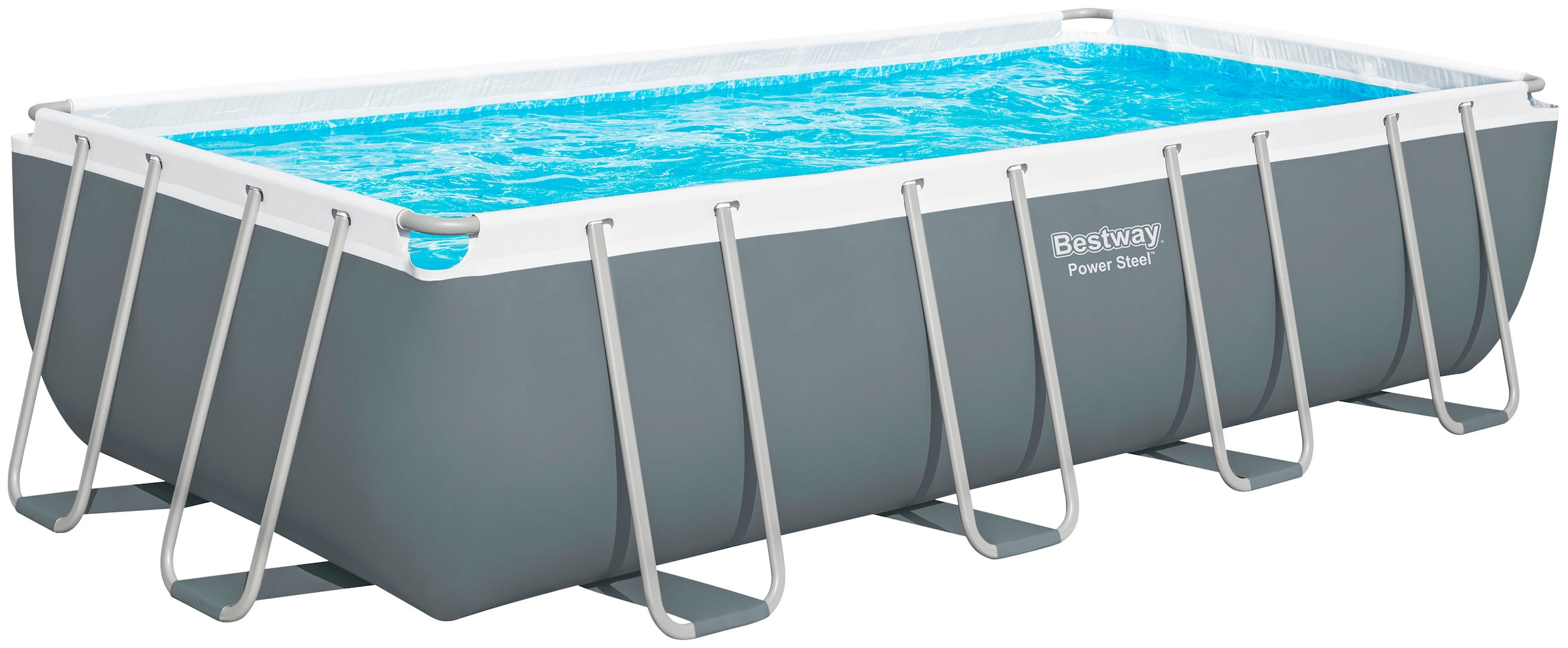 Bestway Framepool "Power Steel™", (Komplett-Set), 6-tlg. Frame Pool mit Fil günstig online kaufen