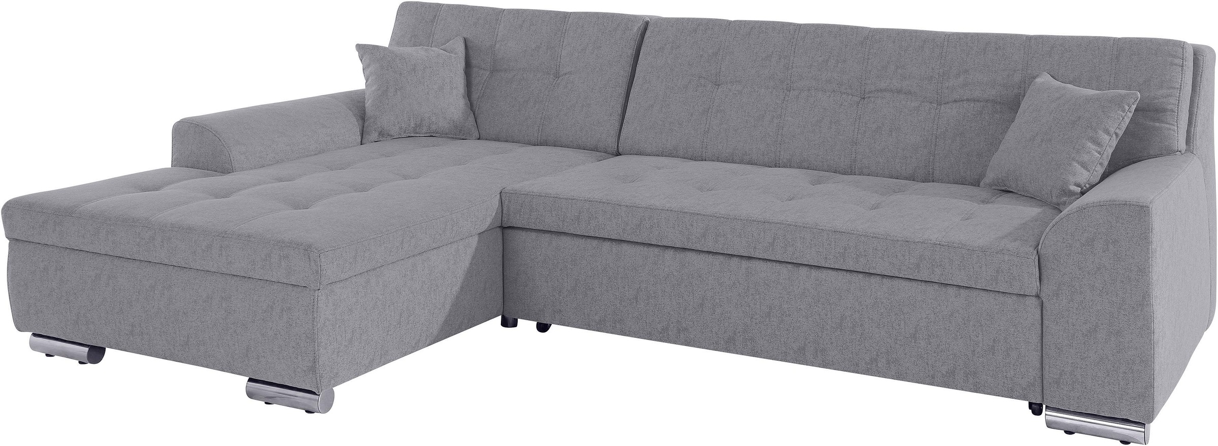 DOMO collection Ecksofa "Aversa, moderne Steppung im Sitz und Rücken, gesch günstig online kaufen