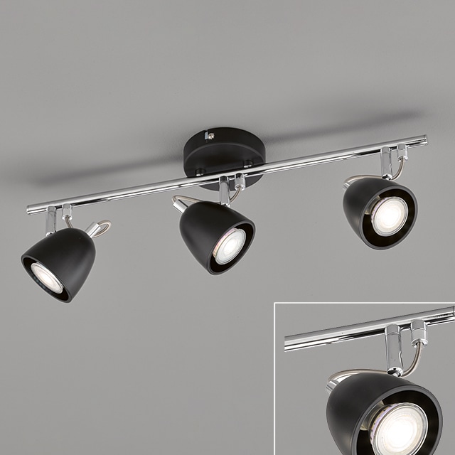 easy! BY FHL Deckenspots »Gemma«, 3 flammig, Leuchtmittel GU10 | LED fest integriert