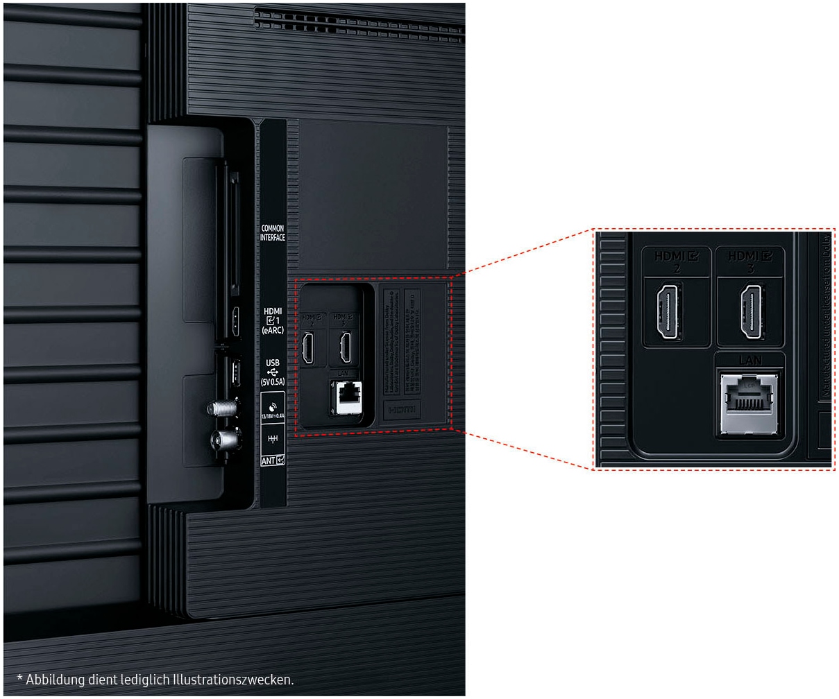 Samsung LED-Fernseher »GU75U7099FU« 189 cm/75 Smart-TV Crystal UHD, Q-Symphony, Dolby Surround Sound, Triple Tuner, Smart-Hub