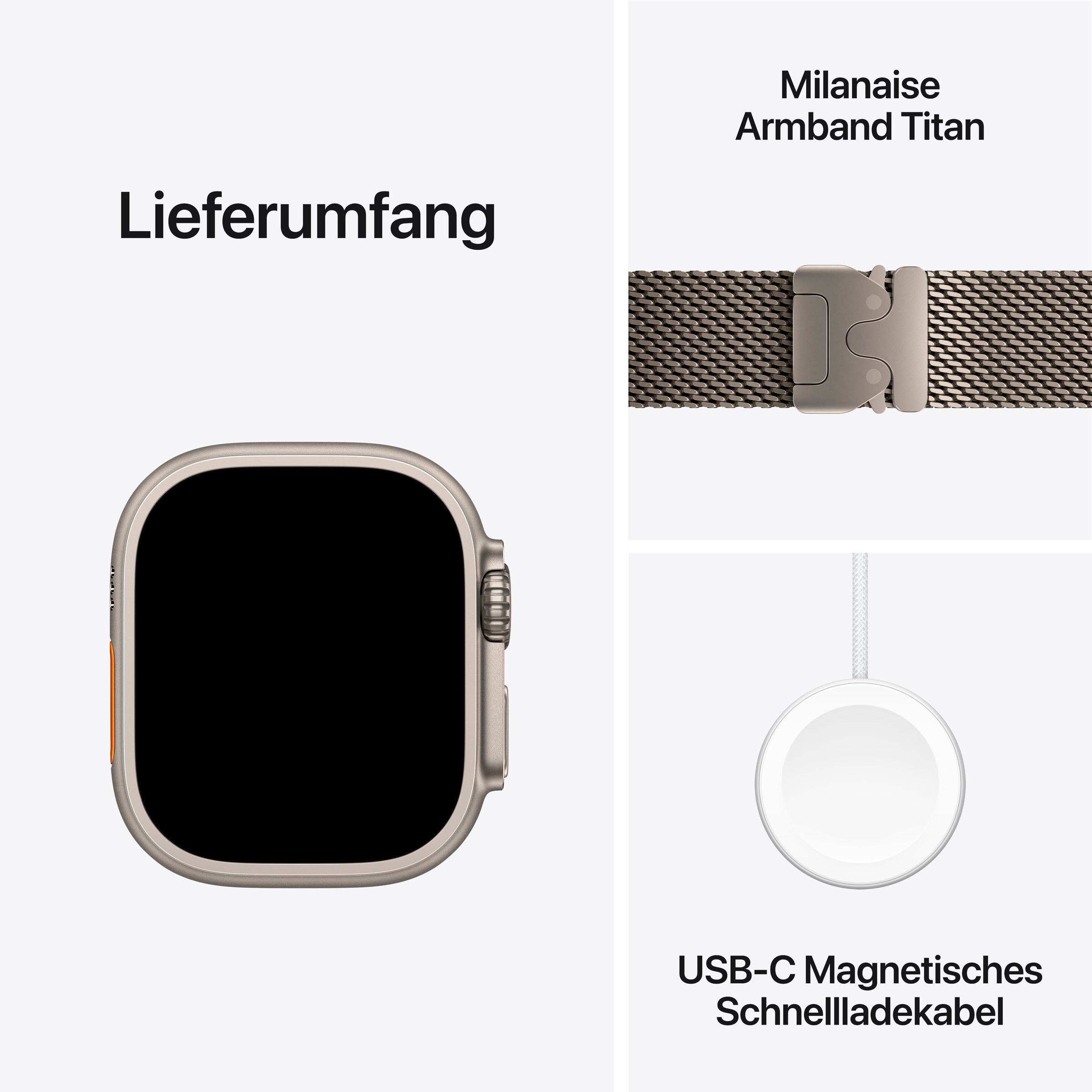 Apple Smartwatch »Watch Ultra 2 (2024) GPS + Cellular«, (4,9 cm), Watch OS, 64 GB,)