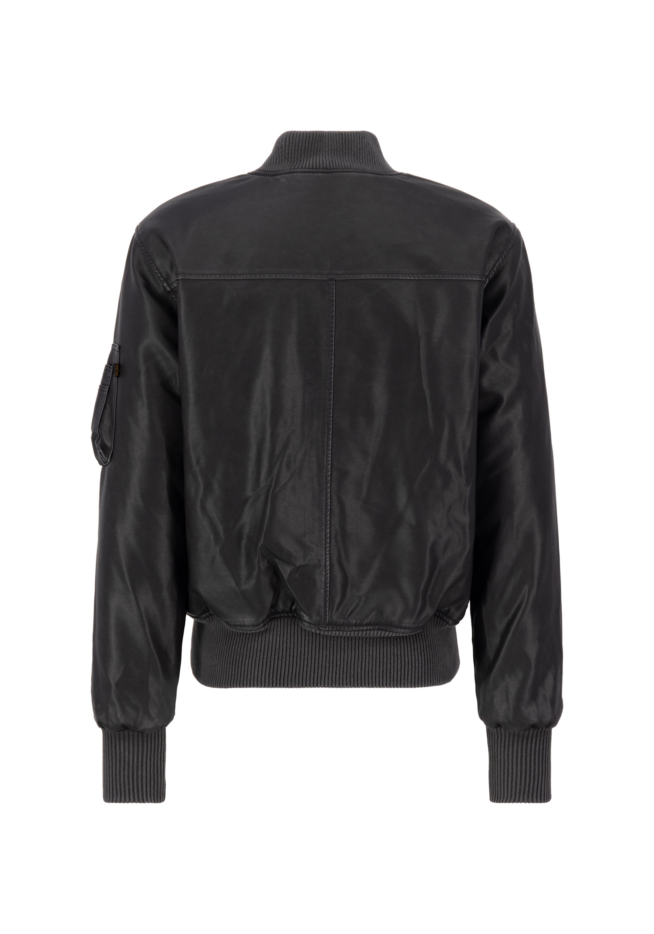 Alpha Industries Bomberjacke "MA-1 Faux Leather Vintage" günstig online kaufen