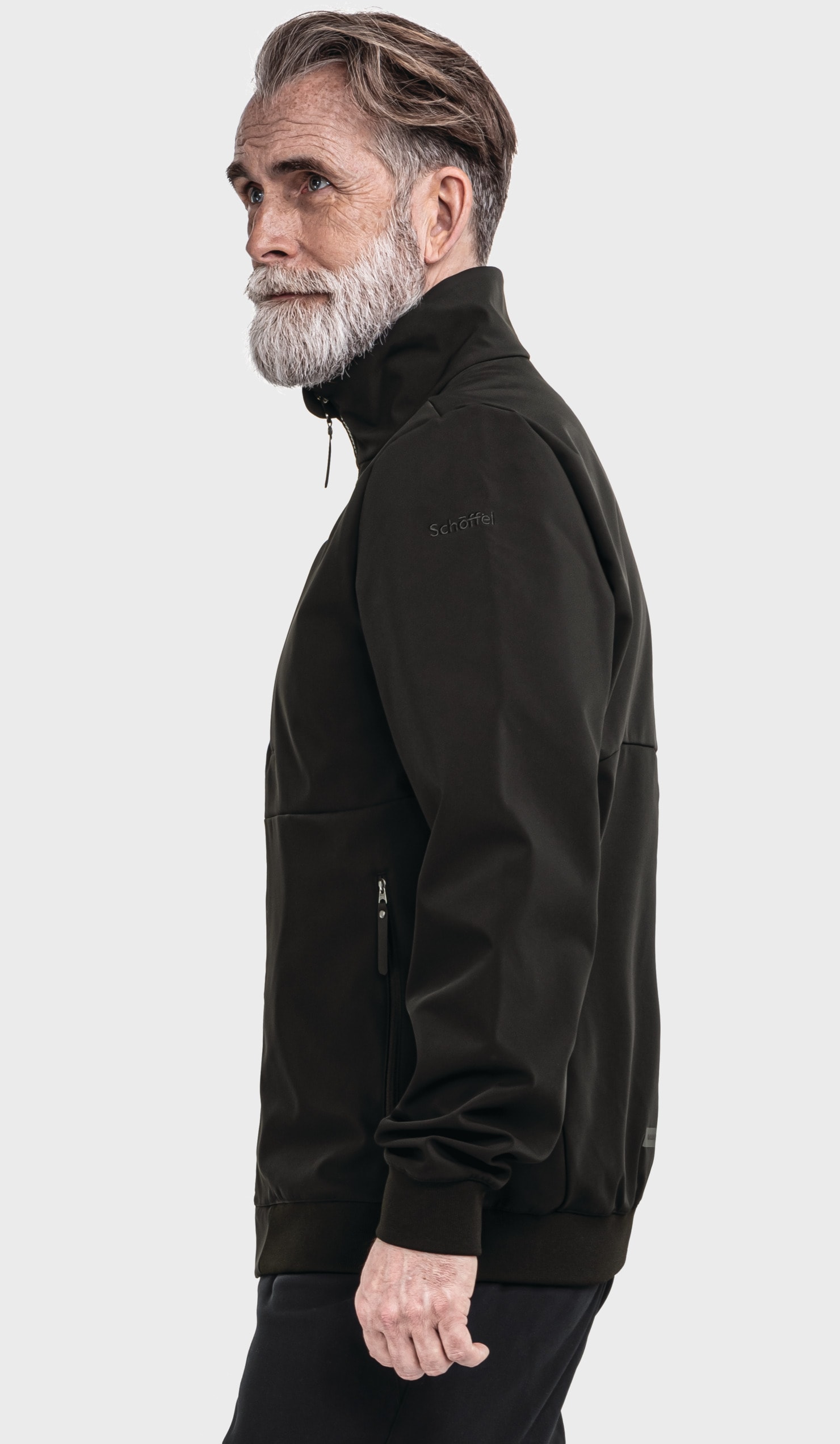Schöffel Outdoorjacke »Urban Softshell Jk Style Suavio MNS« ohne Kapuze