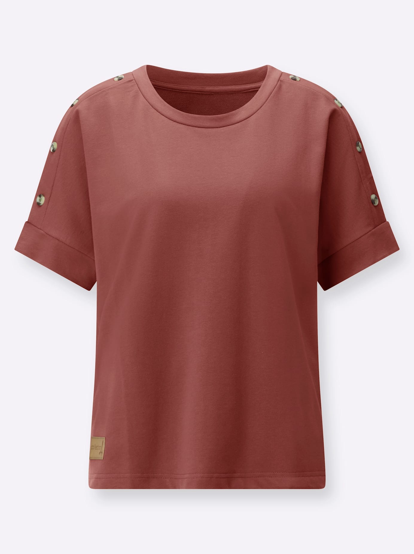 Casual Looks Sweatshirt Femme Rouge-Marron 52 2
