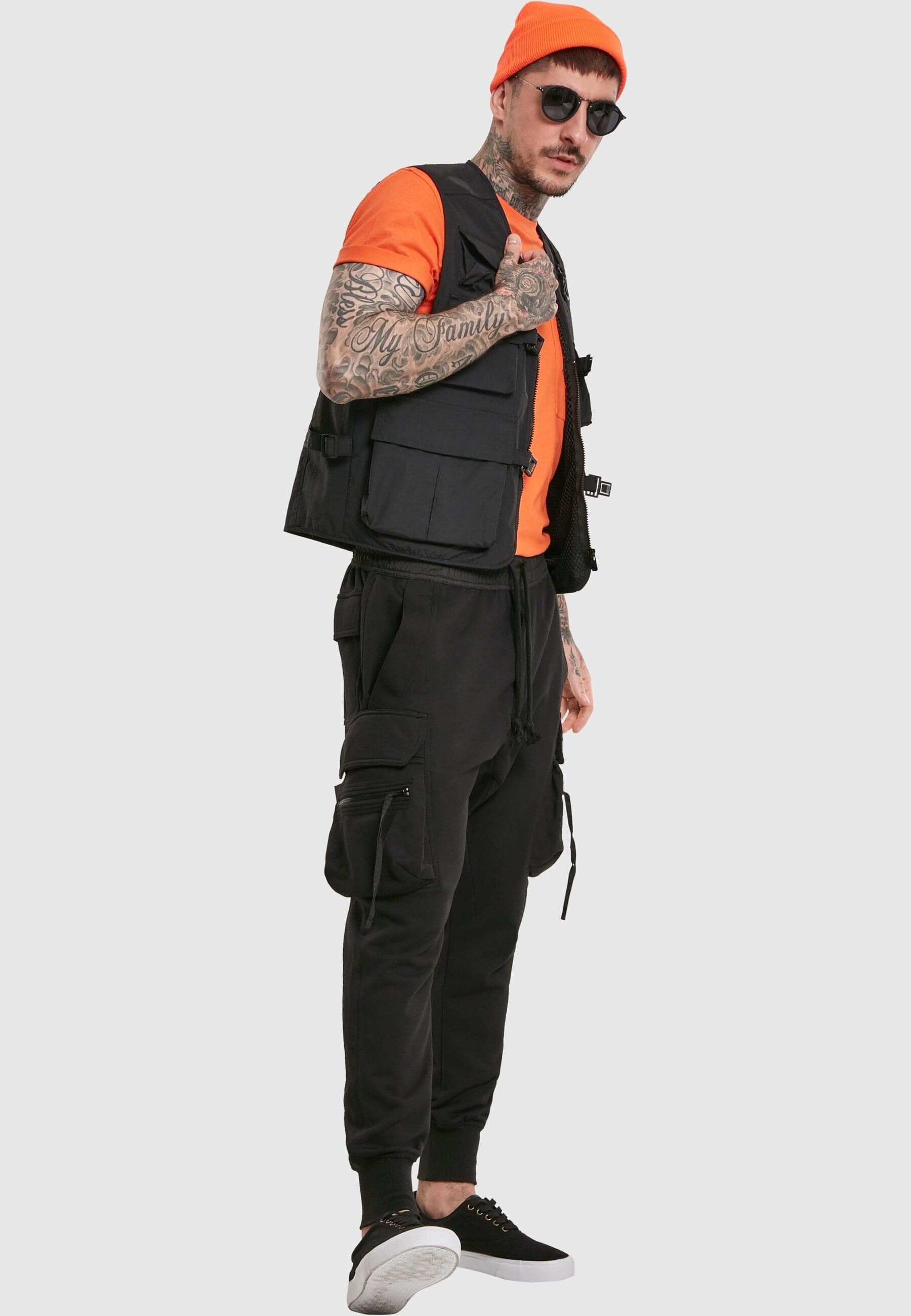 URBAN CLASSICS Jerseyweste »Urban Classics Herren Tactical Vest«, (1 tlg.)