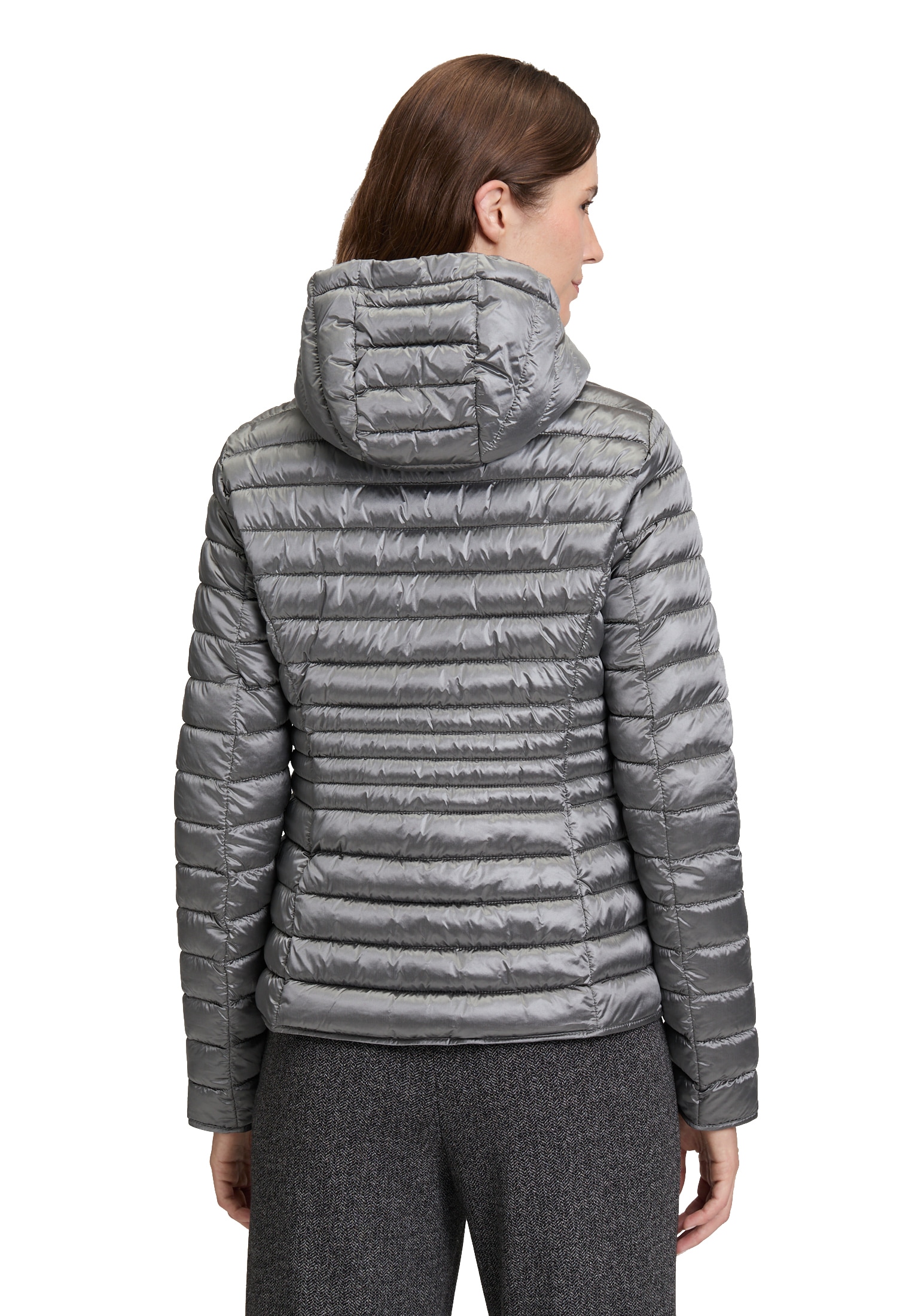 Cartoon Steppjacke »Cartoon Damen Steppjacke mit Reißverschlusstaschen«, mit Kapuze