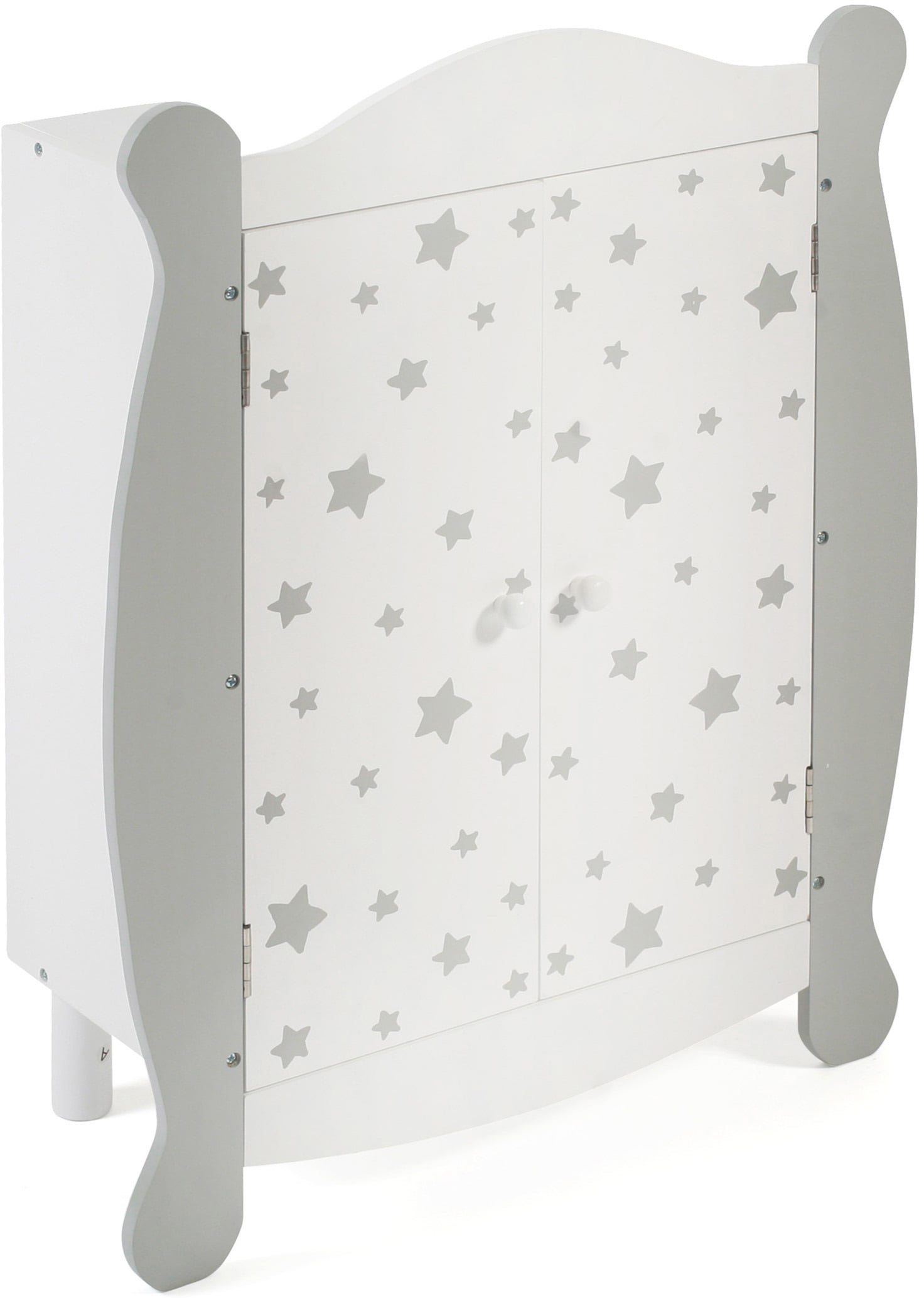 CHIC2000 Puppenkleiderschrank »Stars Grau«