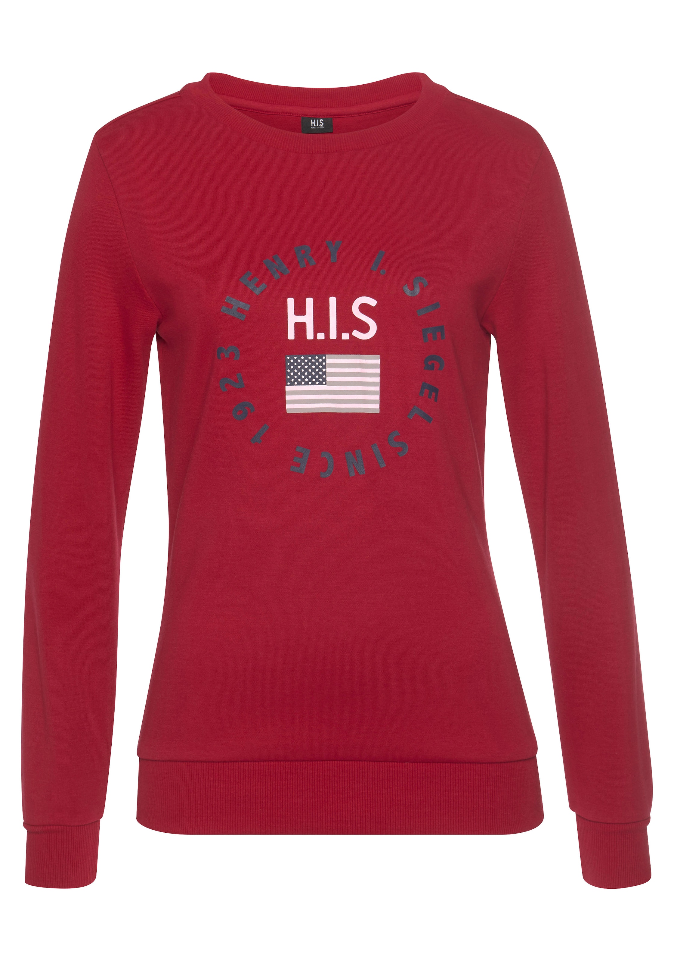 H.I.S Sweatshirt mit Logodruck, Loungeanzug günstig online kaufen