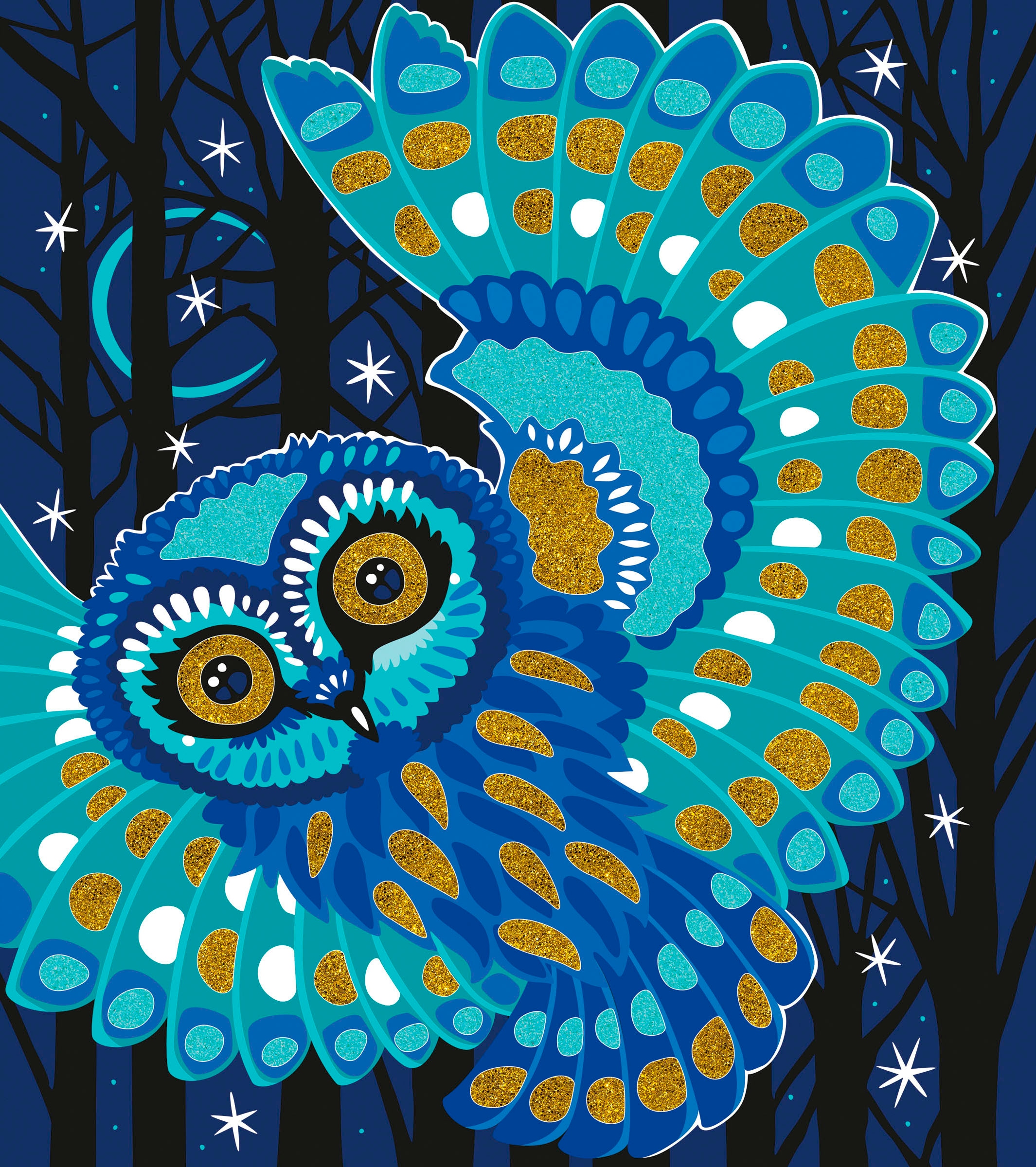 Janod Kreativset »Glitter und Sand - Glitzernde Tiere«