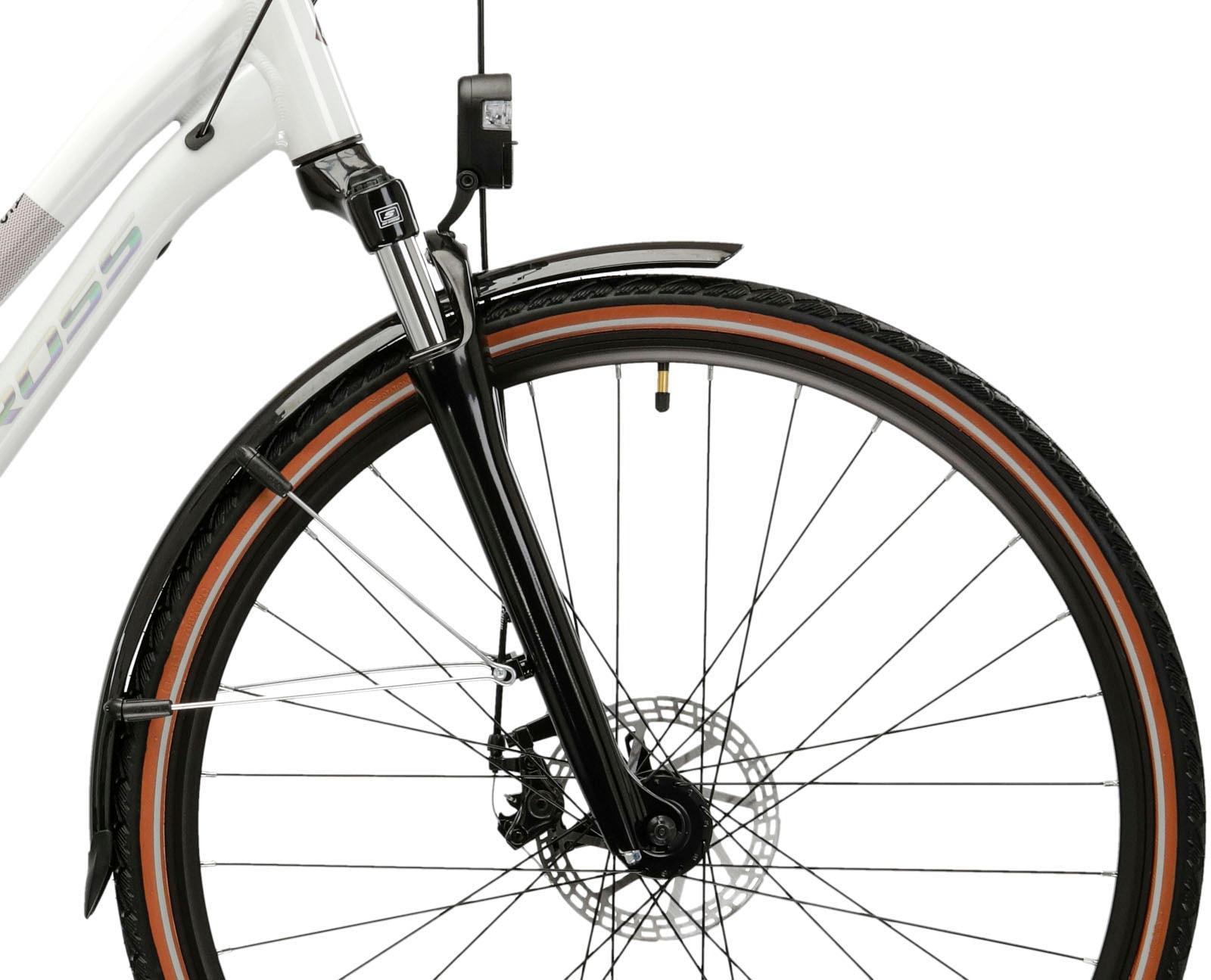 Kross Trekkingrad »KROSS Trekkingrad Damen 28" Trans 3.0 ULT.RA weiß 24 Gänge« 24 Gang Shimano ACERA M3020 Schaltwerk Kettenschaltung