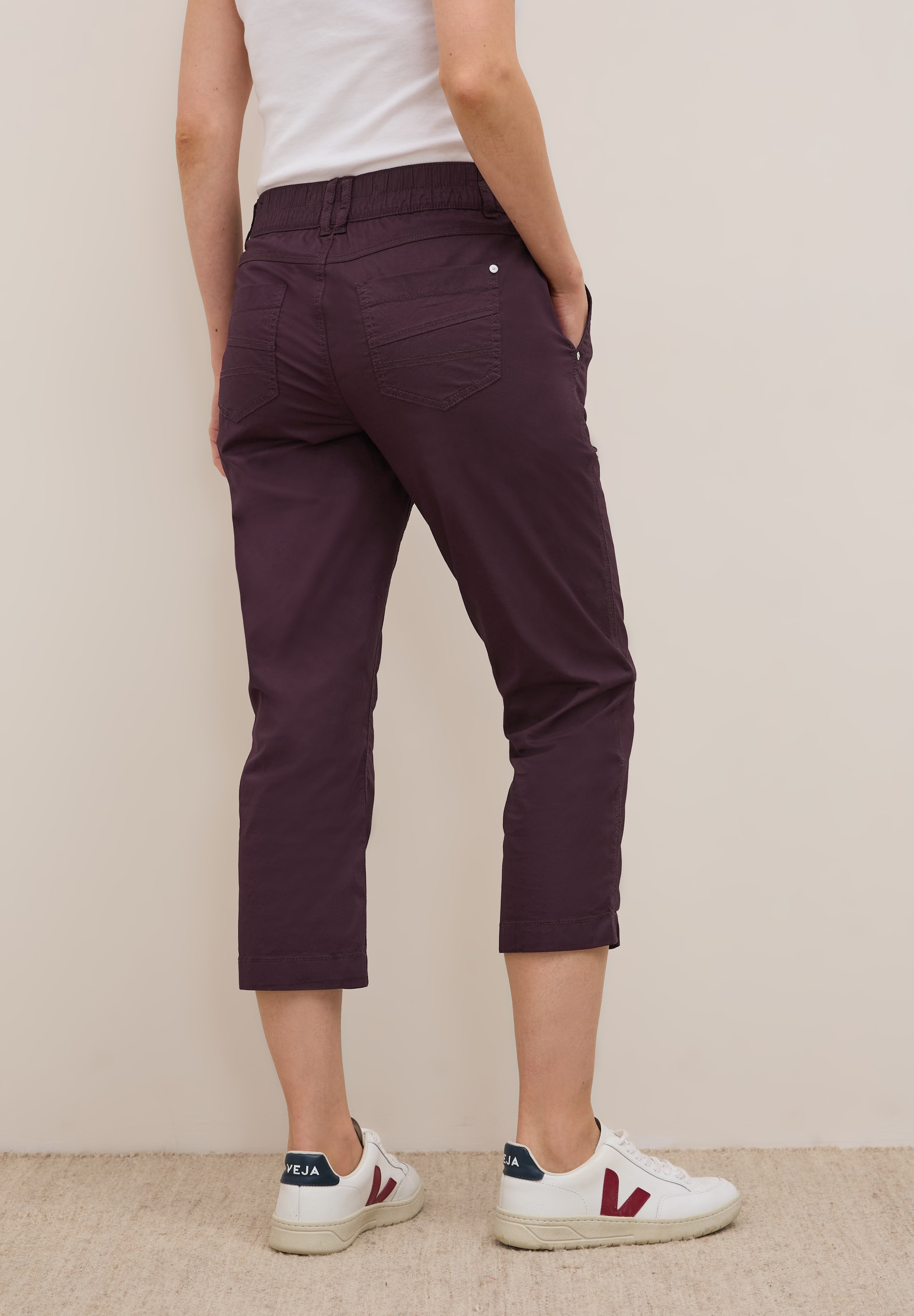 Cecil 3/4-Hose "Style NEW YORK" mit Gummibund und Eingrifftaschen günstig online kaufen