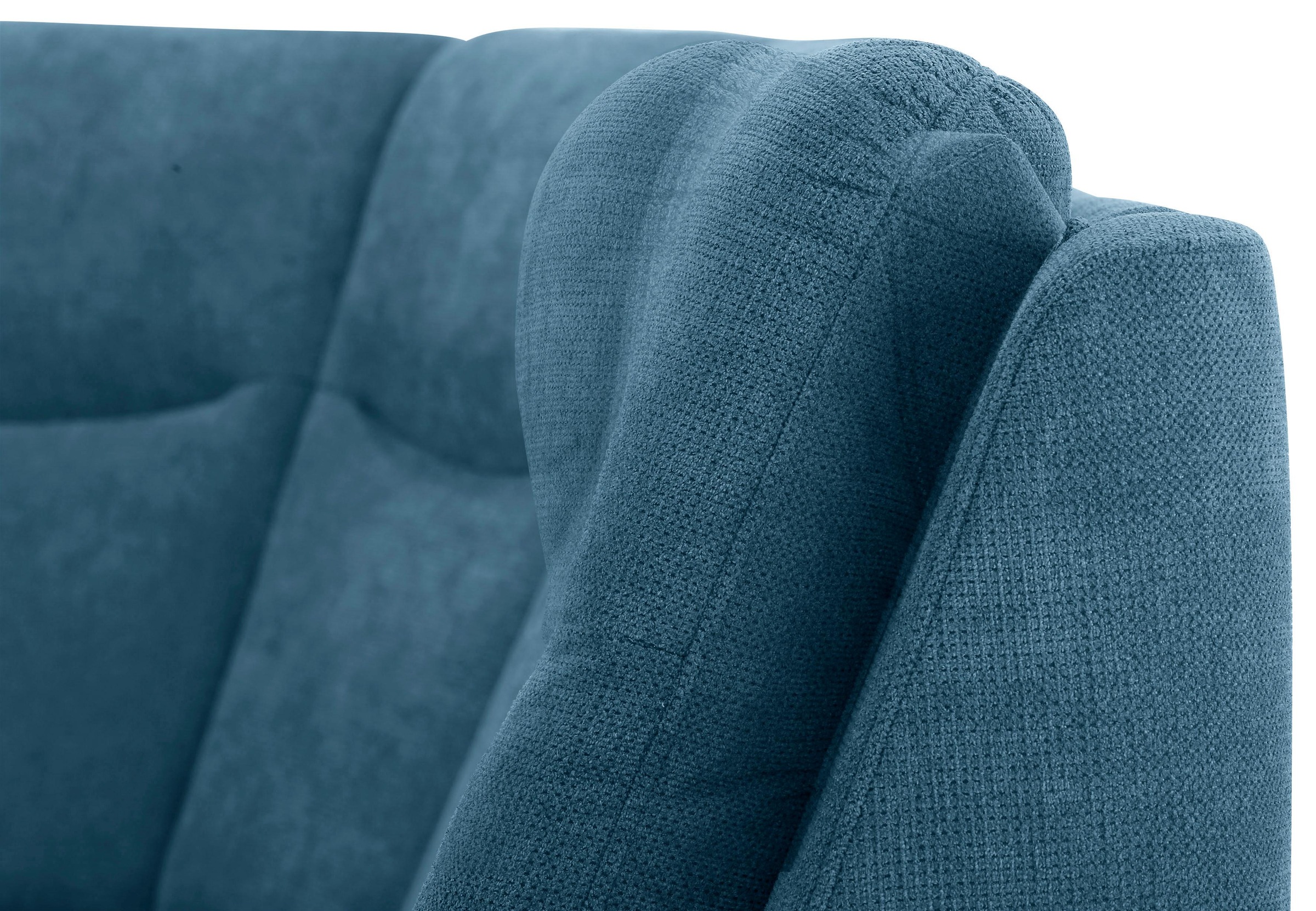 Home affaire Ecksofa »Boccaccio L-Form«, mit Federkern, incl. Kopfteilverstellung, wahlweise Bettfunktion