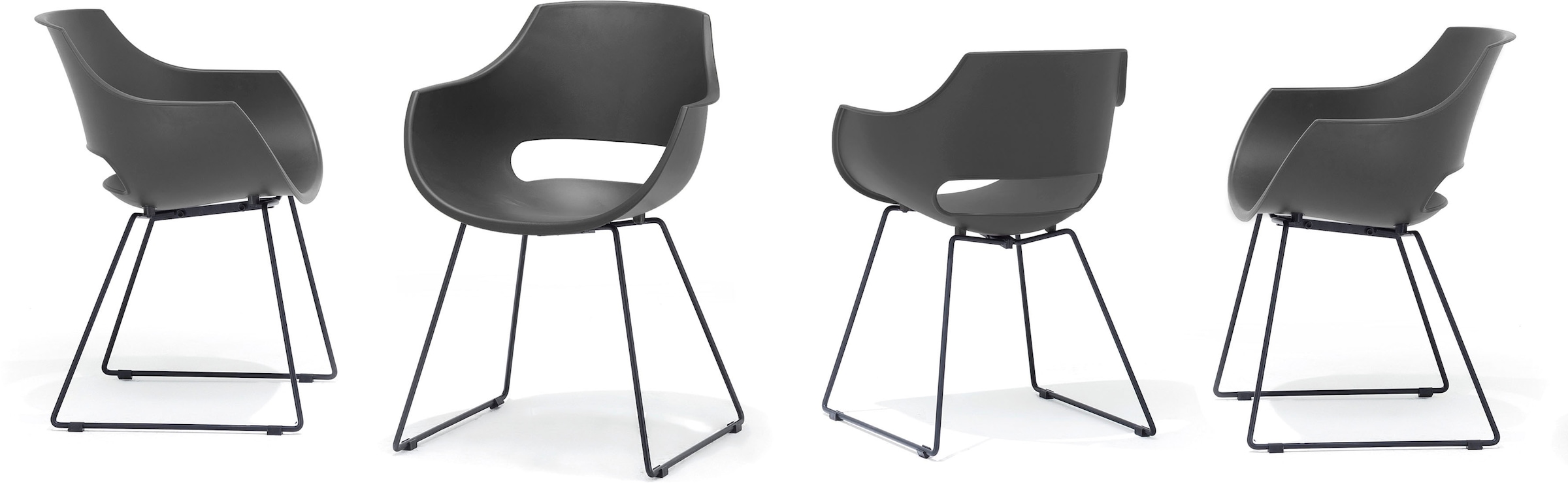 Zu erstaunlich niedrigen Preisen MCA furniture Schalenstuhl kaufen Stuhl Kg | 120 4 (Set), BAUR bis St., »Rockville«, belastbar