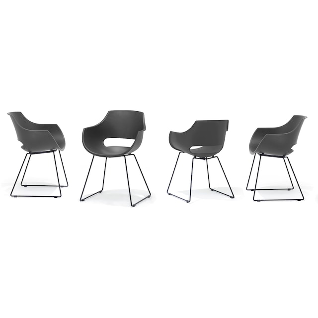 MCA furniture Schalenstuhl »Rockville«, (Set), 4 St., Stuhl belastbar bis  120 Kg kaufen | BAUR