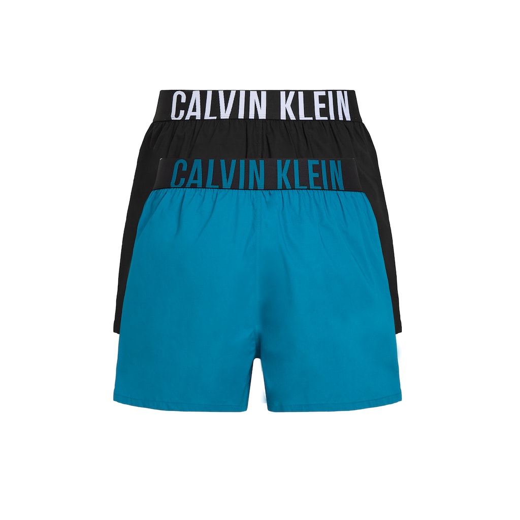 Calvin Klein Underwear Webboxer »BOXER SLIM 2PK«, (Packung, 2 St., 2er)