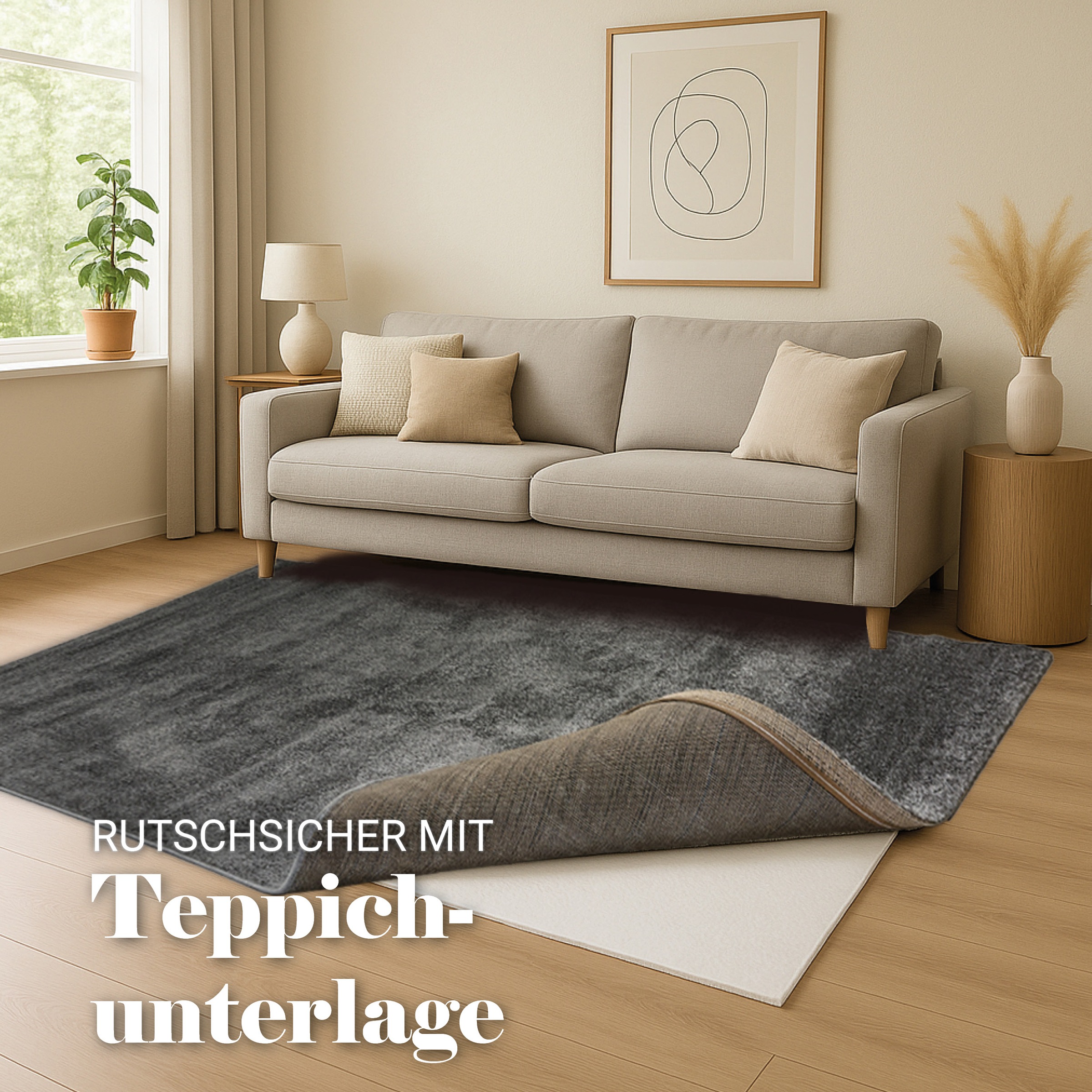 ASTRA Teppich »Sam 250«, rechteckig, 8 mm Höhe, weicher Kurzflor, Wohnzimmer, Schlafzimmer