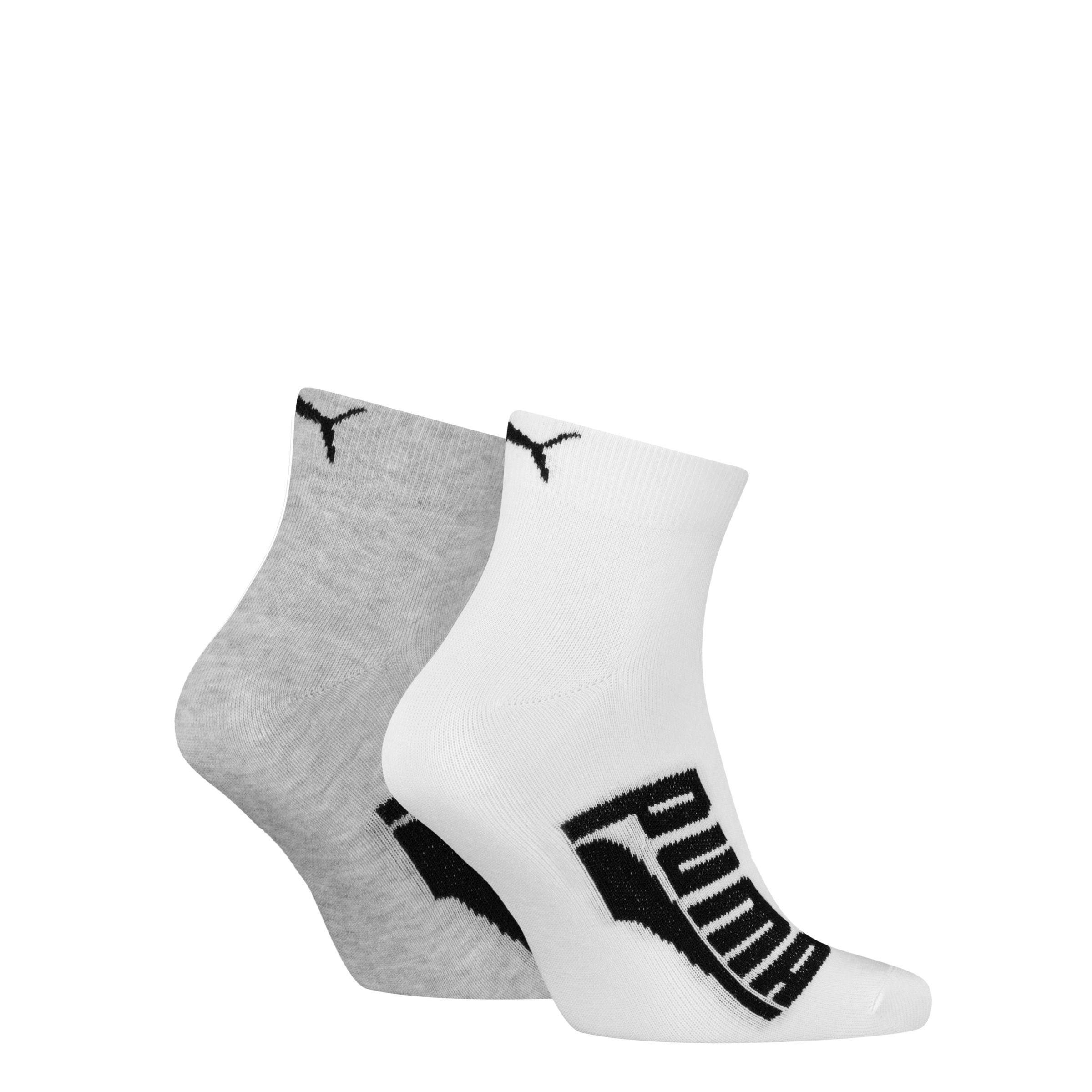 PUMA Kurzsocken "PUMA UNISEX BWT LIFESTYLE QUARTER" 2 Paar, mit großem Logo günstig online kaufen
