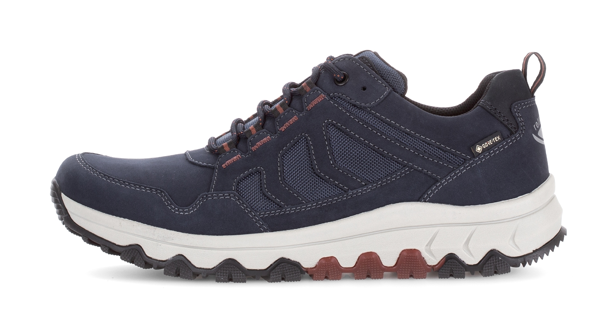 Gabor Rollingsoft Sneaker, Schnürschuh, Halbschuh, Komfortschuh in Bequemweite G (= weit)