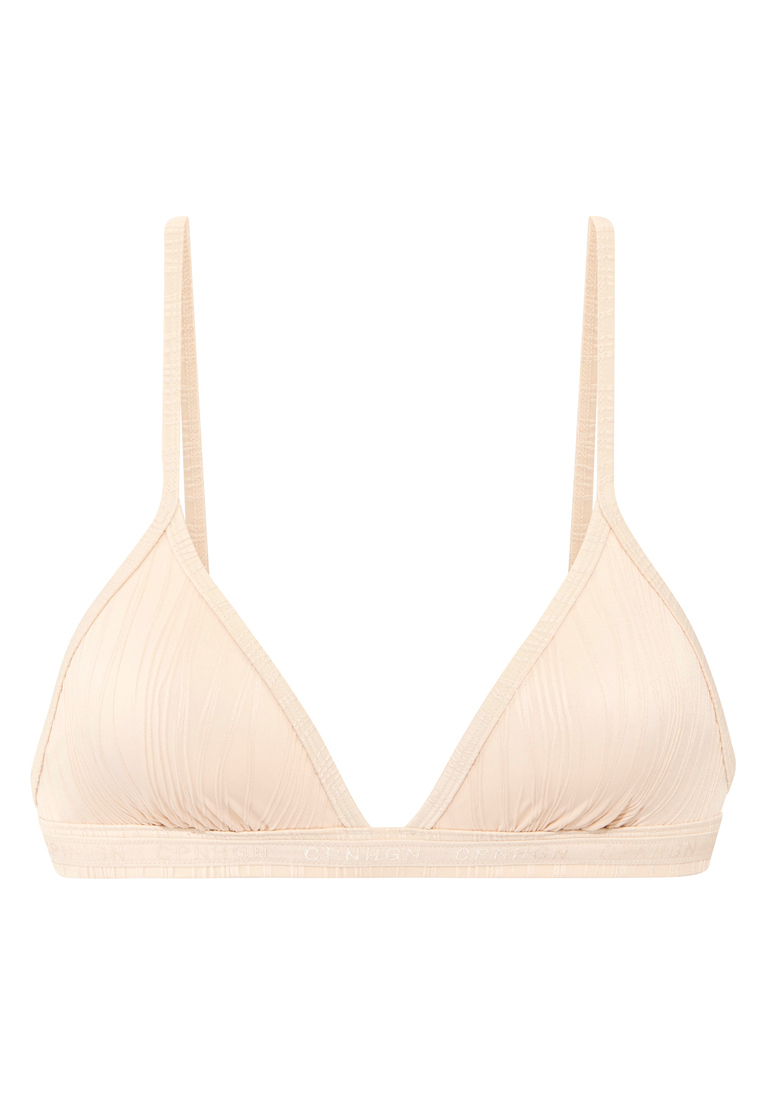Copenhagen Studios Triangel-Bikini-Top "Antio" in moderner Strukturware