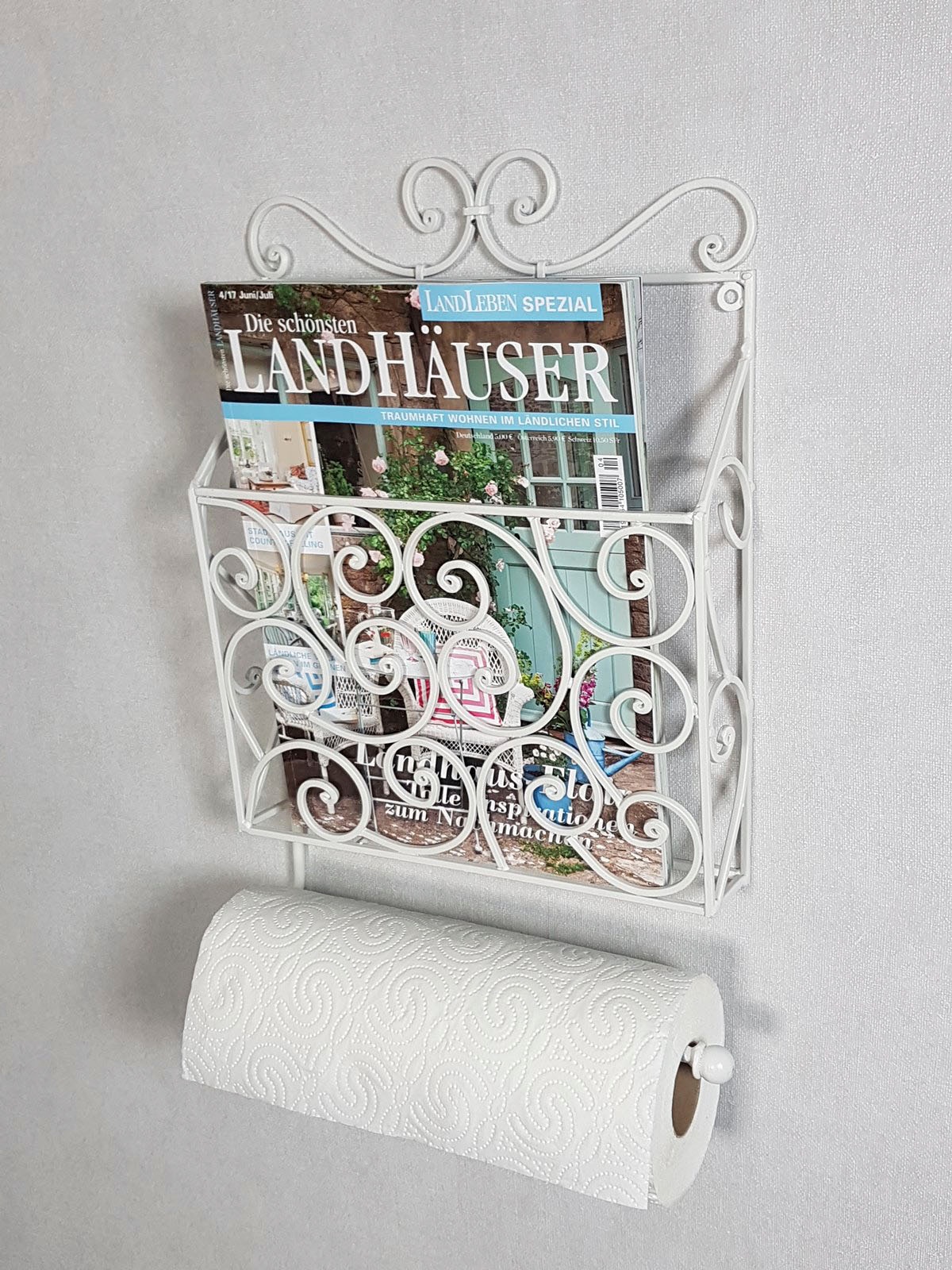 Deko-Wandregal Ambiente - BAUR St.) (1 bestellen »Zeitungs-/Toilettenrollenhalter weiß«, Haus |
