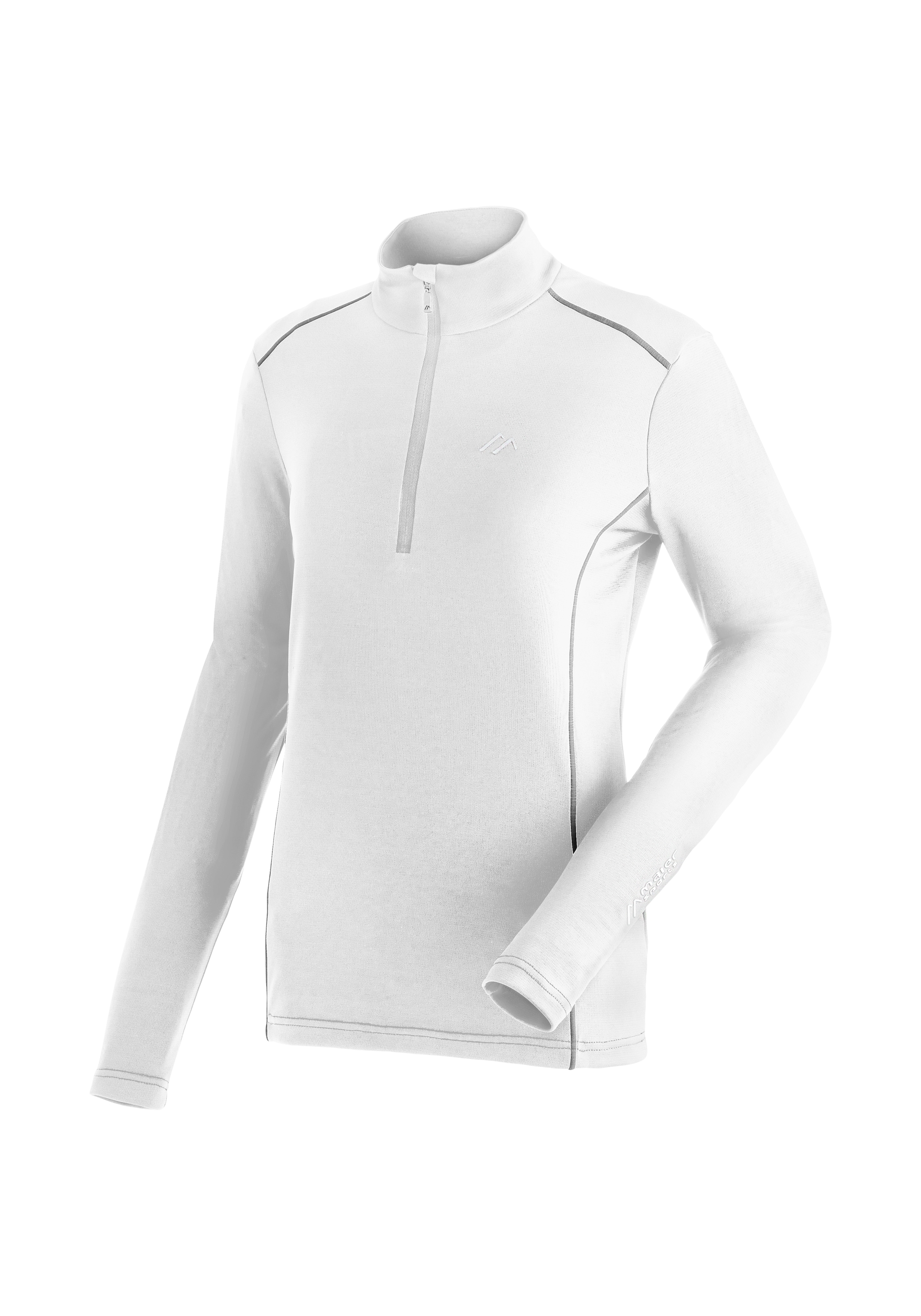 Maier Sports Fleecepullover "Jenna Rec", Damen Midlayer, elastisches und pflegeleichtes Half-Zip Fleece