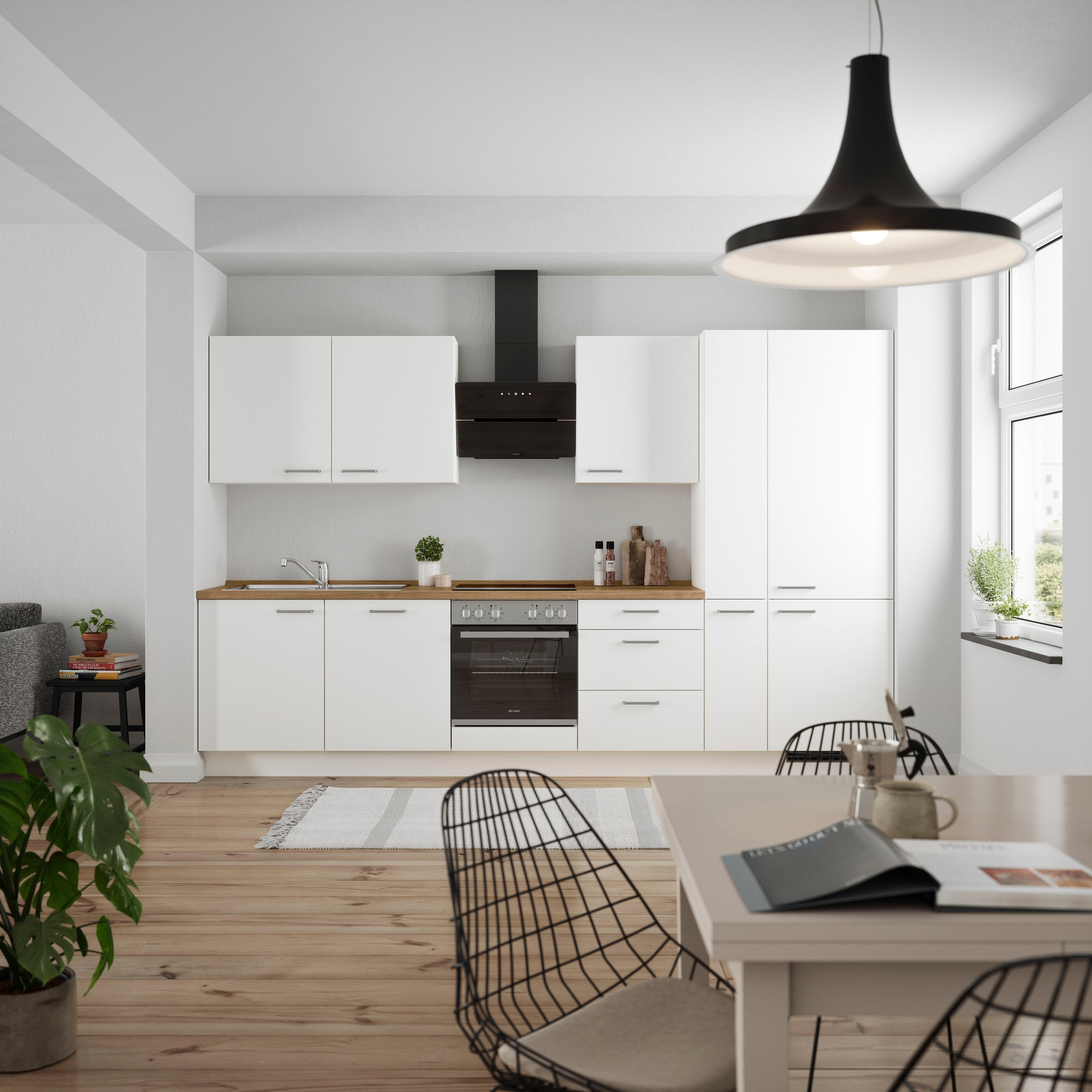 nobilia Küchenzeile ""Touch II"" vormontiert, Ausrichtung wählbar, Breite 3 günstig online kaufen